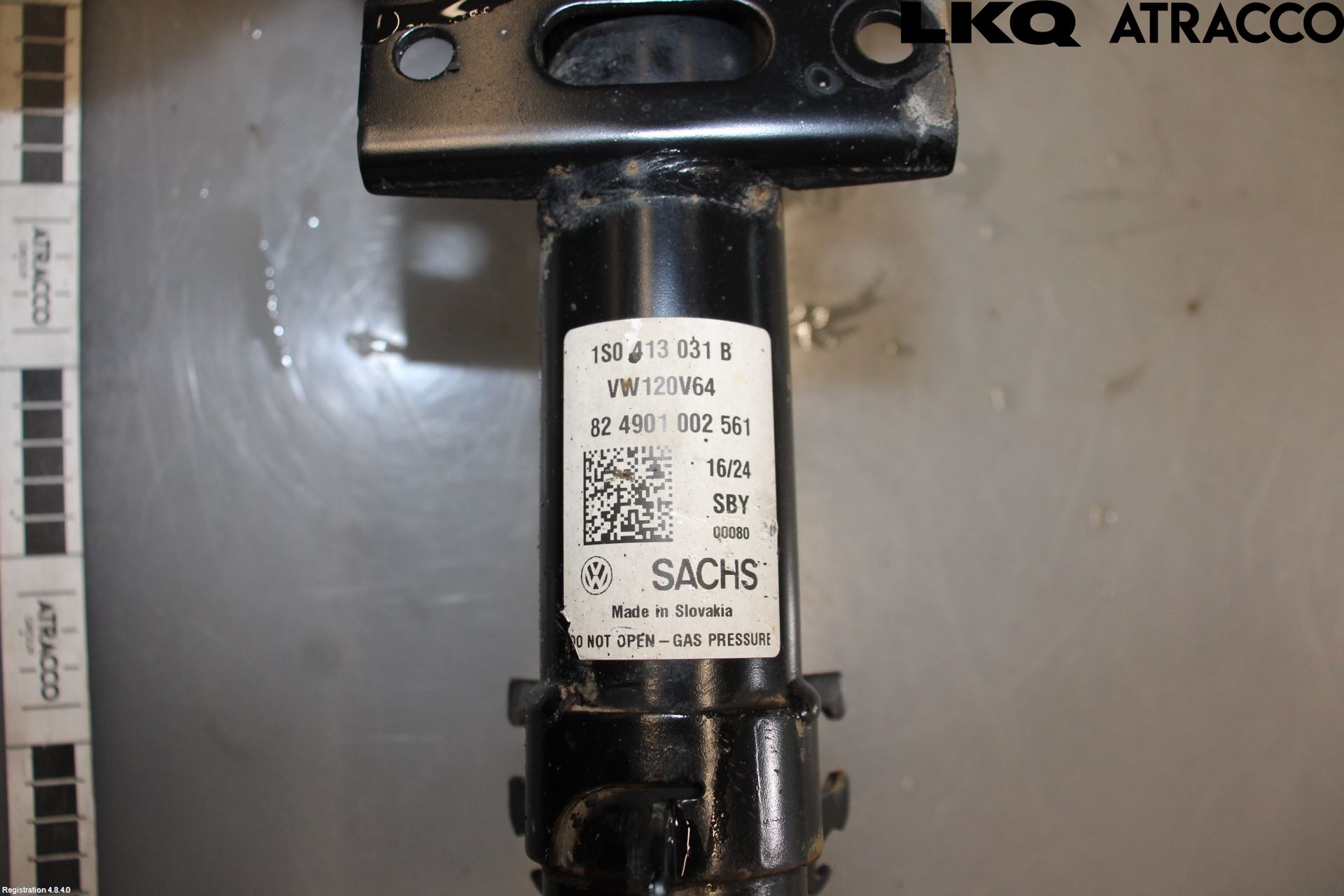 Volkswagen VW UP! / E-UP! Fjäderben Fram Vänster