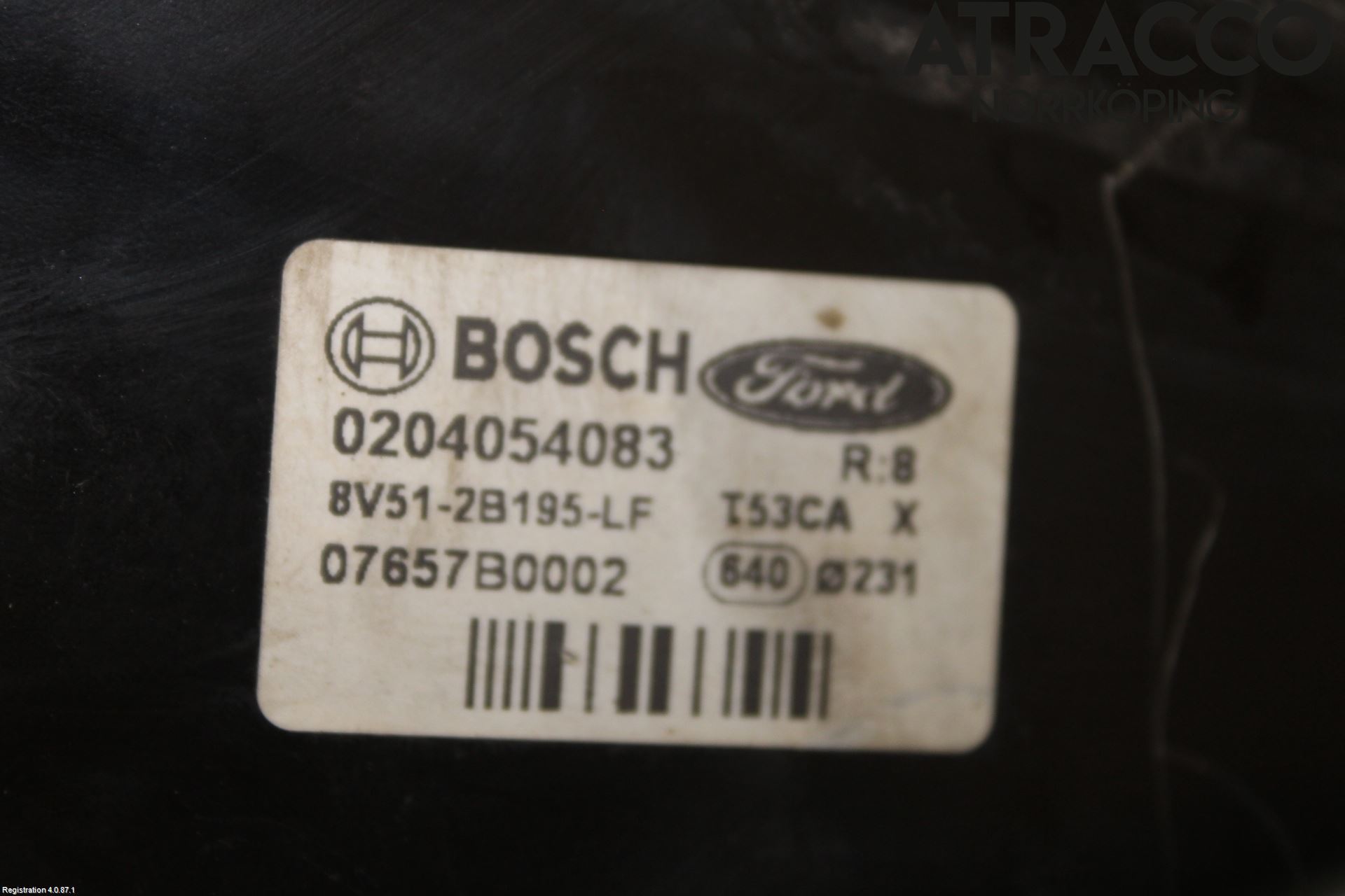 Ford FIESTA 13-17 Bromsservo