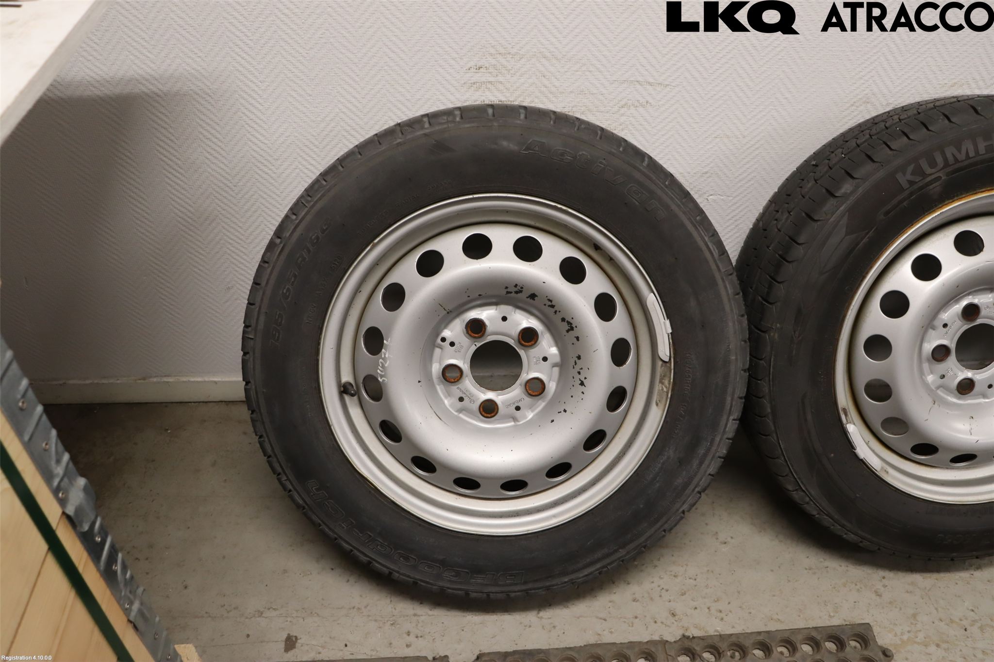 Mercedes-Benz MB VITO/V-KLASS (W640,W447,W448) 14- Sommardäck Plåtfälg 4St