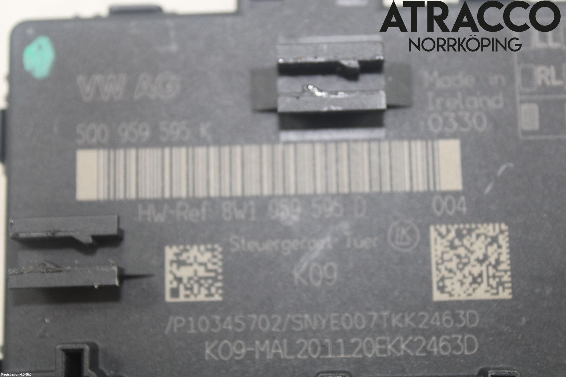 Audi A3/S3 8Y 21- Styrenhet Dörr