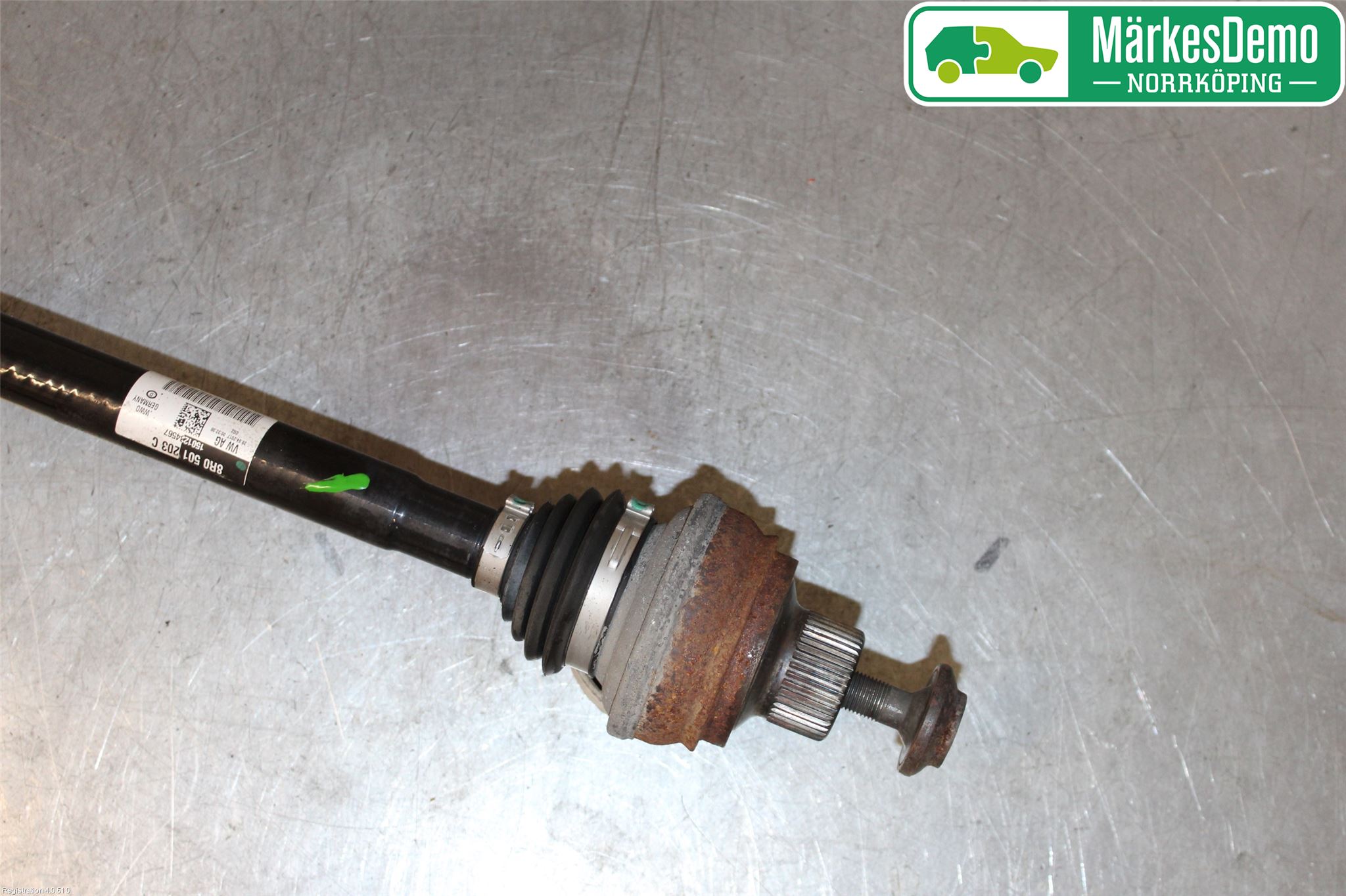 Audi A6 ALLROAD 12-18 Drivaxel Bak Höger