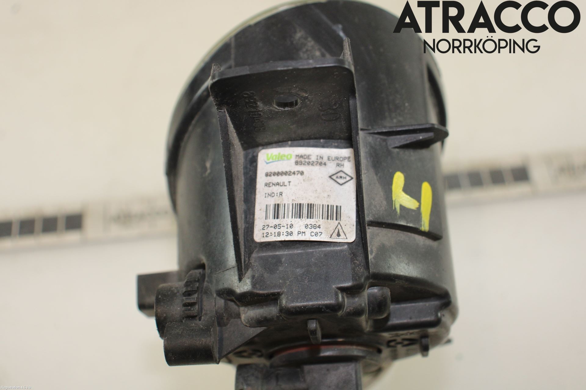 Renault CLIO III  09-12 Dimljus-Varselljus Fram