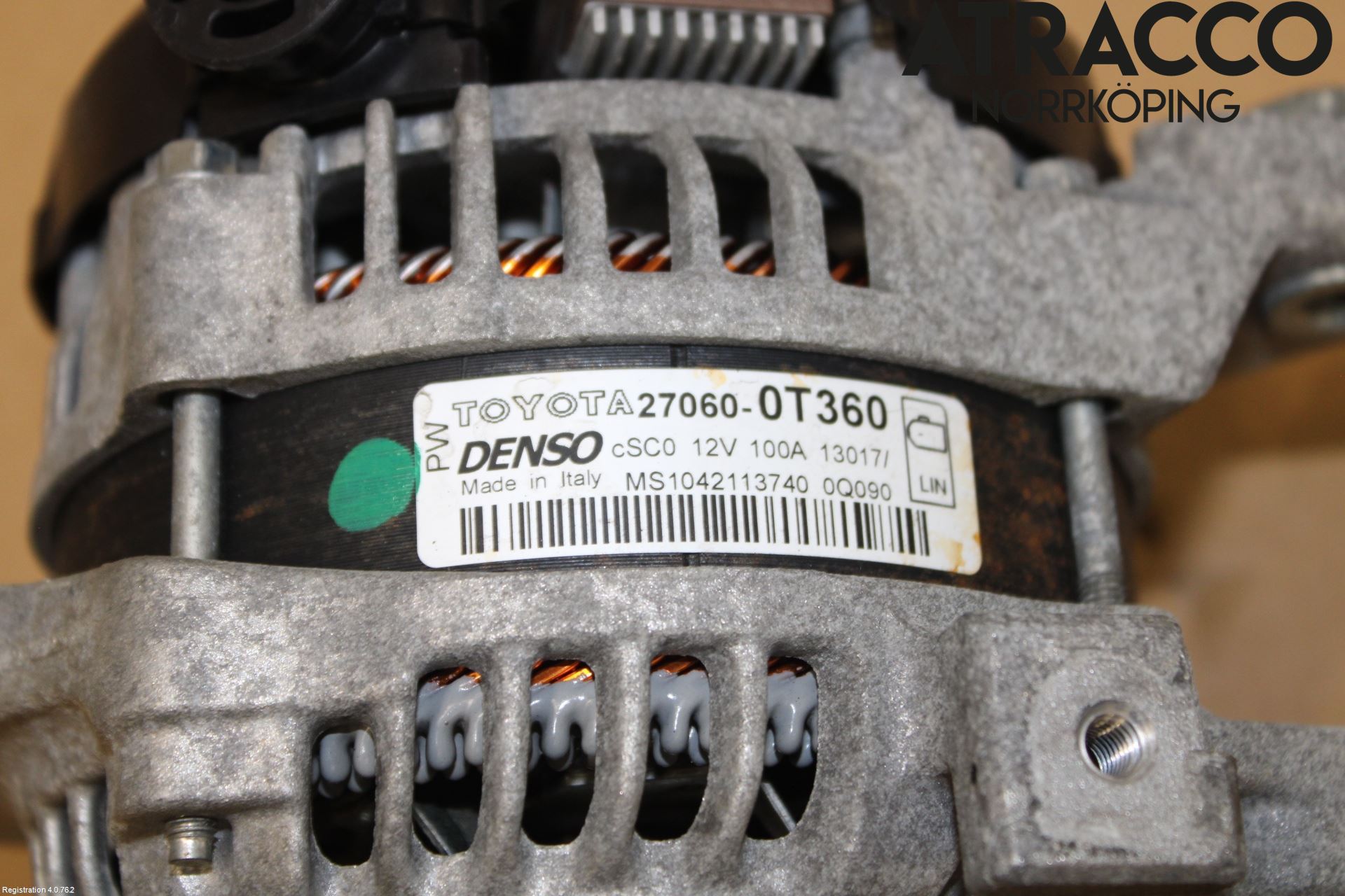 Toyota AVENSIS 16-18 Generator