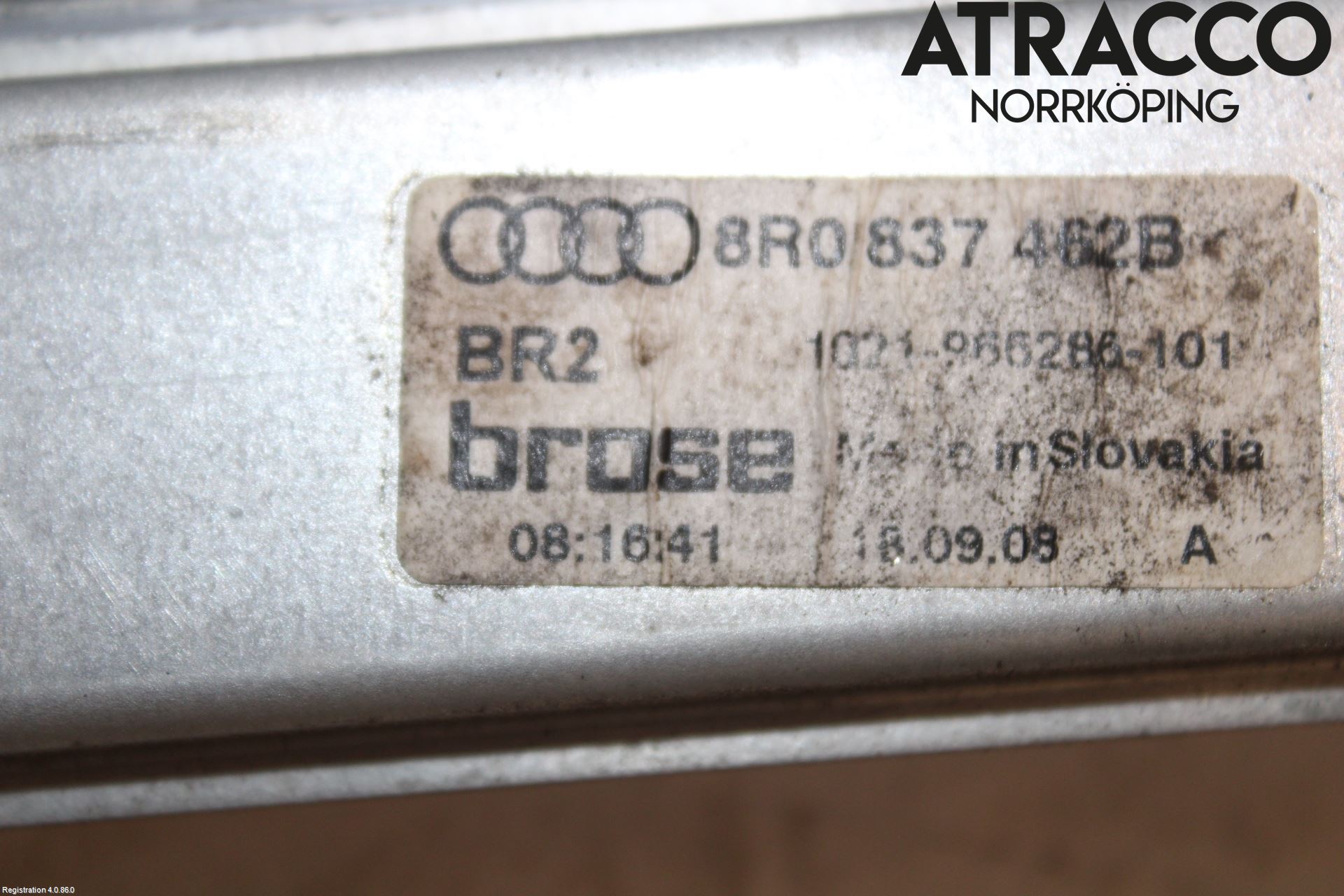 Audi Q5 09-16 Fönsterhiss El Kompl
