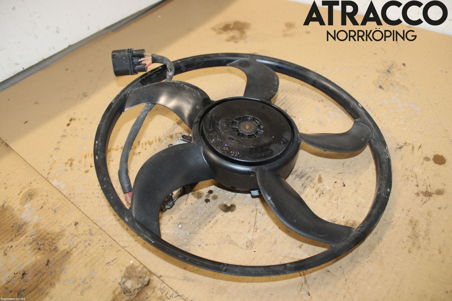 Volkswagen VW GOLF VI 09-13 Kylfläkt El