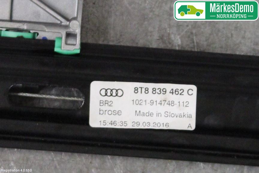 Audi A5 07-16 Fönsterhiss El Kompl