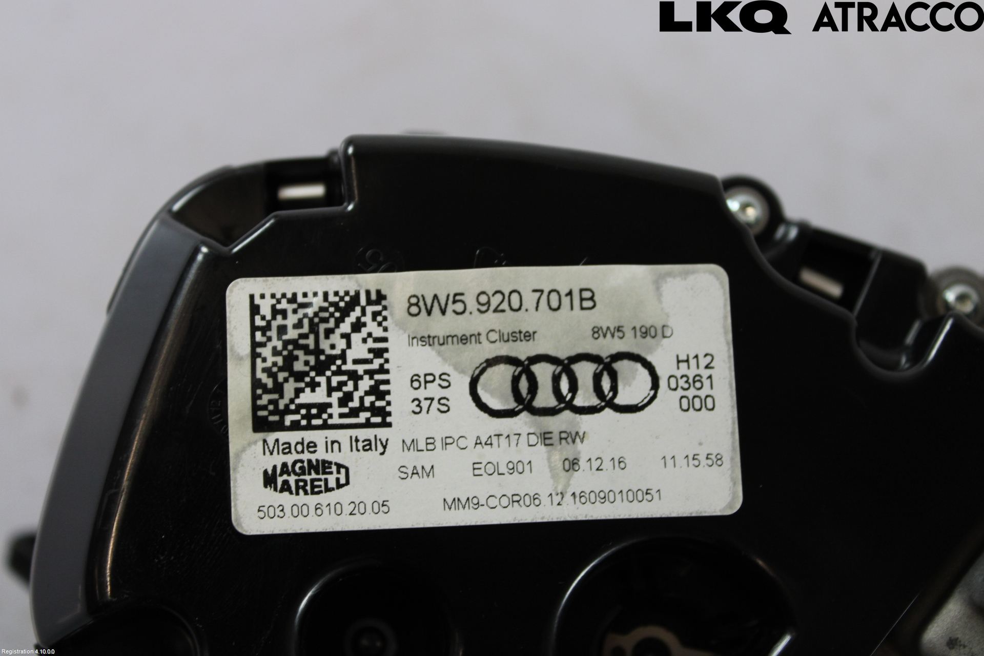 Audi A4/S4 B9 16-19 Instrument Komb