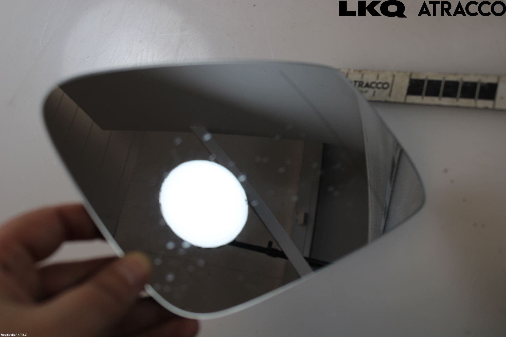 BMW 5 F10/F11/F18 09-17 Spegelglas Hö