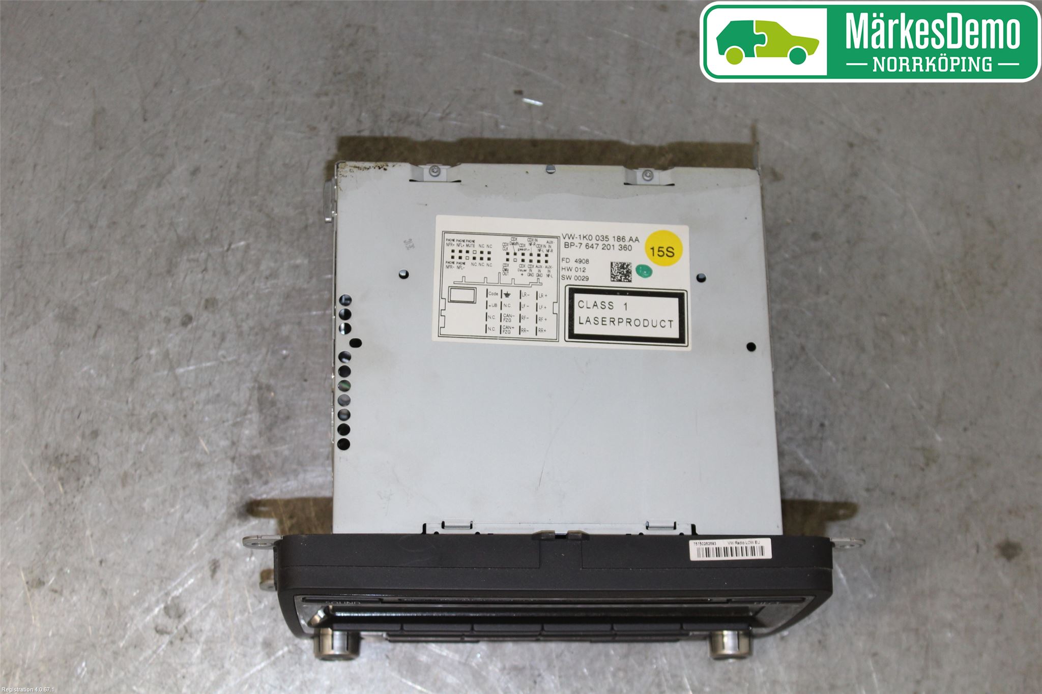 Volkswagen VW PASSAT 05-11 Cd Radio - Multimediapanel