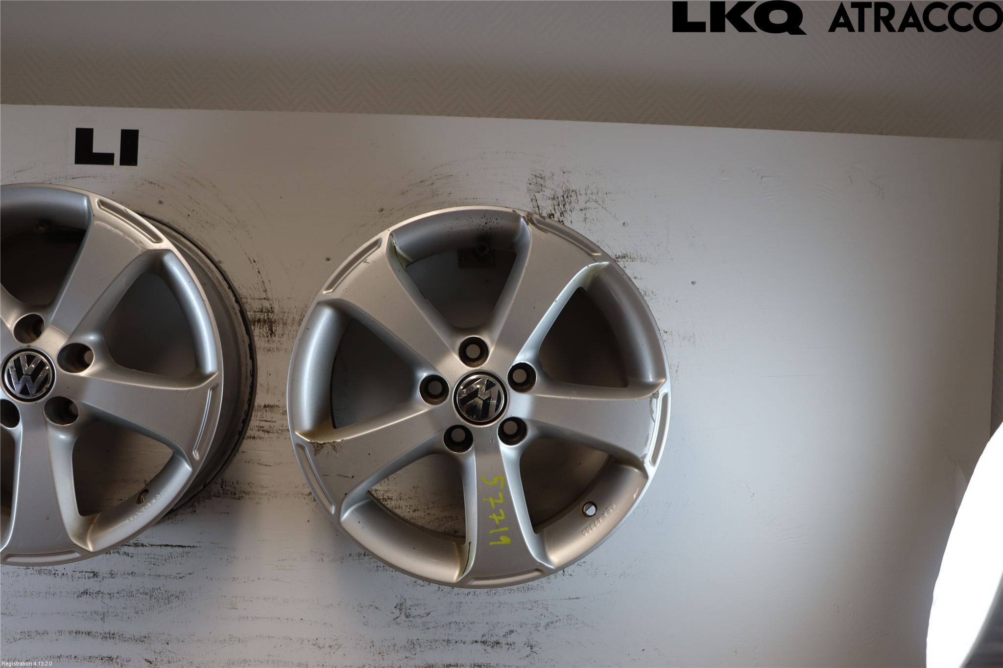 Skoda FABIA 07-14 Fälgsats Aluminium