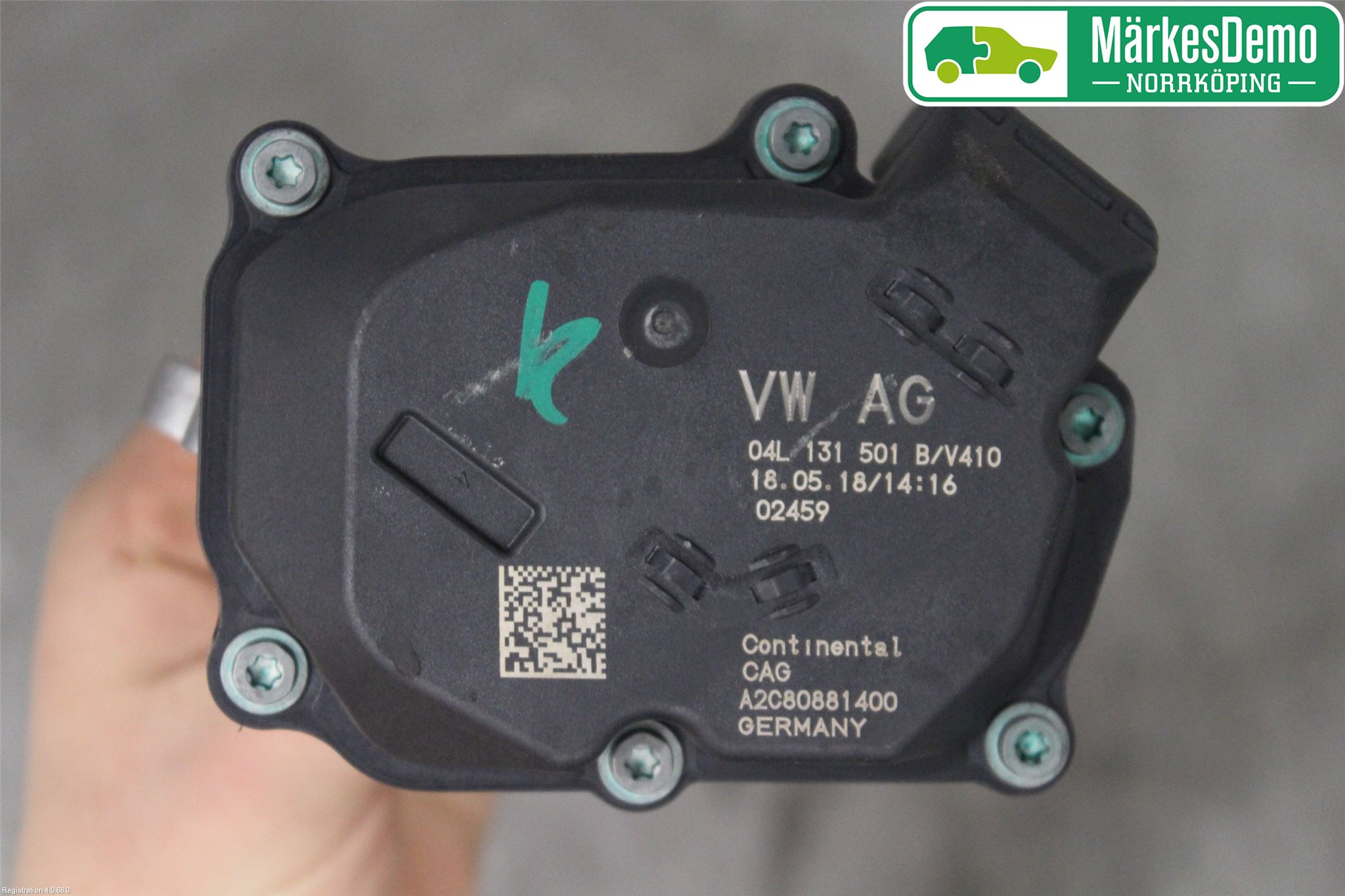 Audi A6/S6 4G 11-18 Egr Ventil