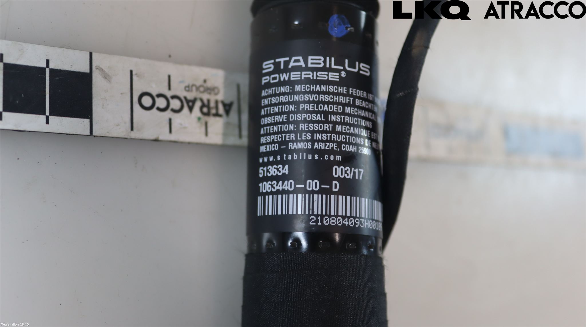 Tesla MODEL X 16- Gasfjäder Övrigt