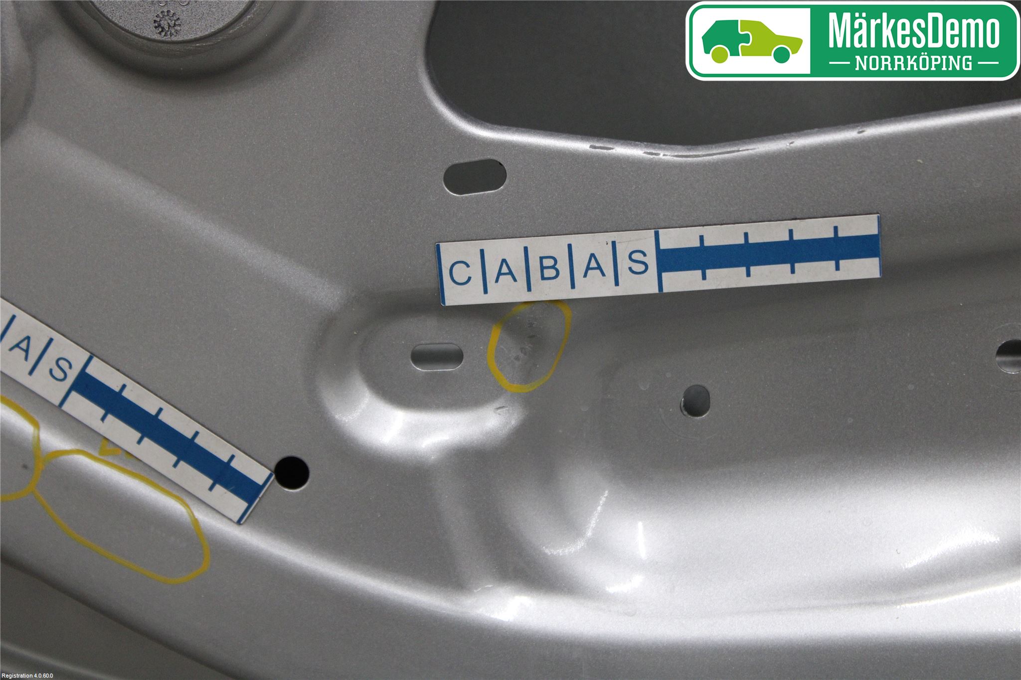 Renault MEGANE III 09-15 Dörr Bak Vänster