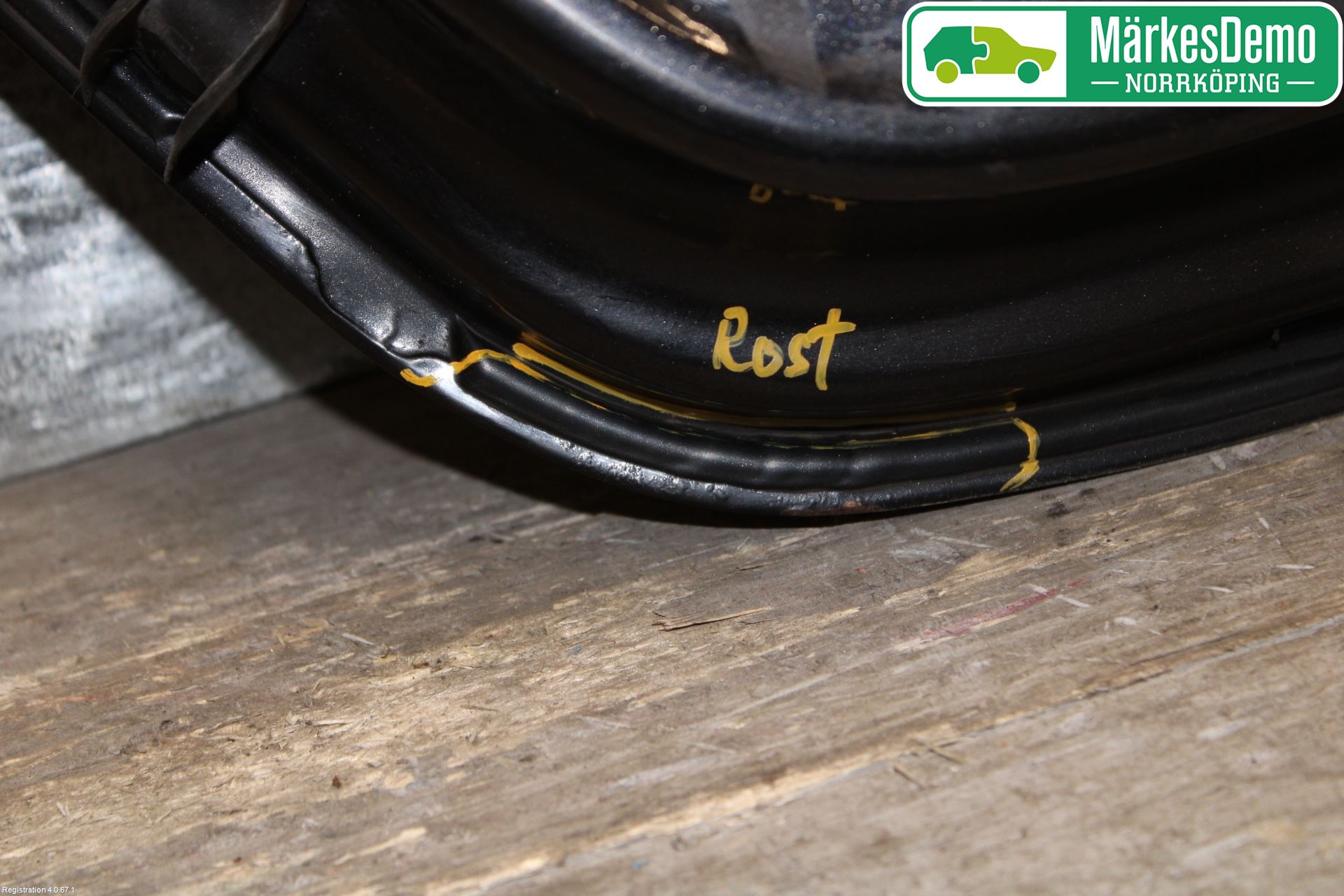 Skoda ROOMSTER Dörr Bak Vänster