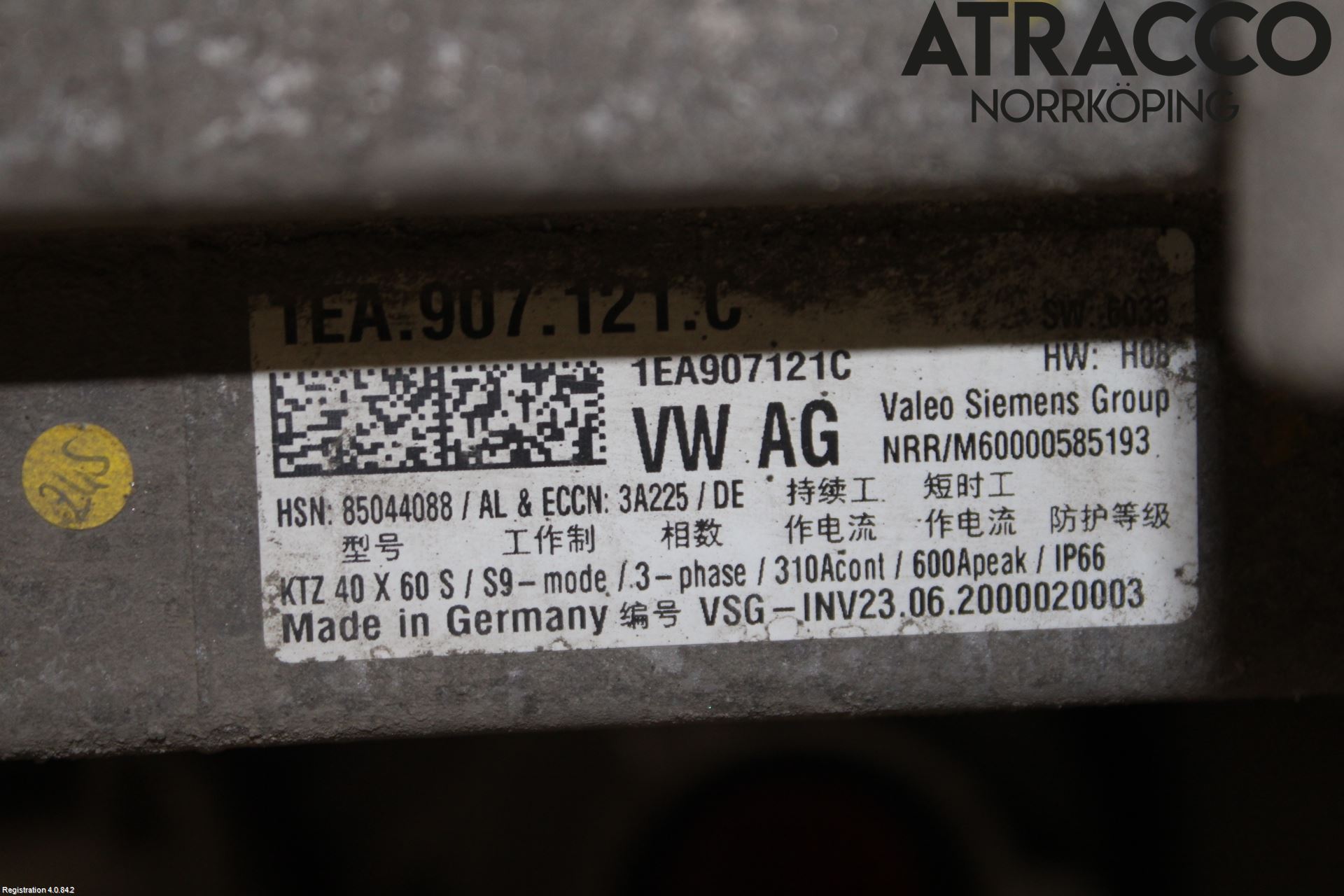 Volkswagen VW ID.3 21- Motor Elektrisk Bak