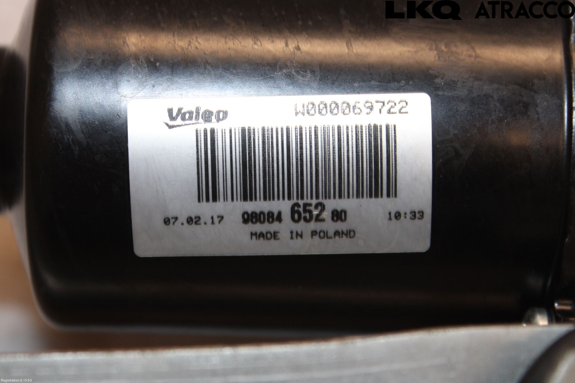 Peugeot EXPERT/E-EXPERT 17- Torkarmekanism Vindruta