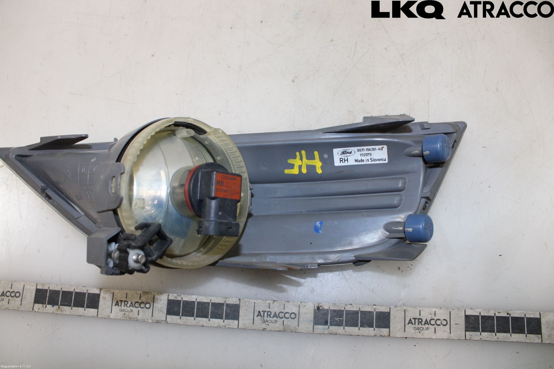 Ford MONDEO 07-15 Dimljus-Varselljus Fram