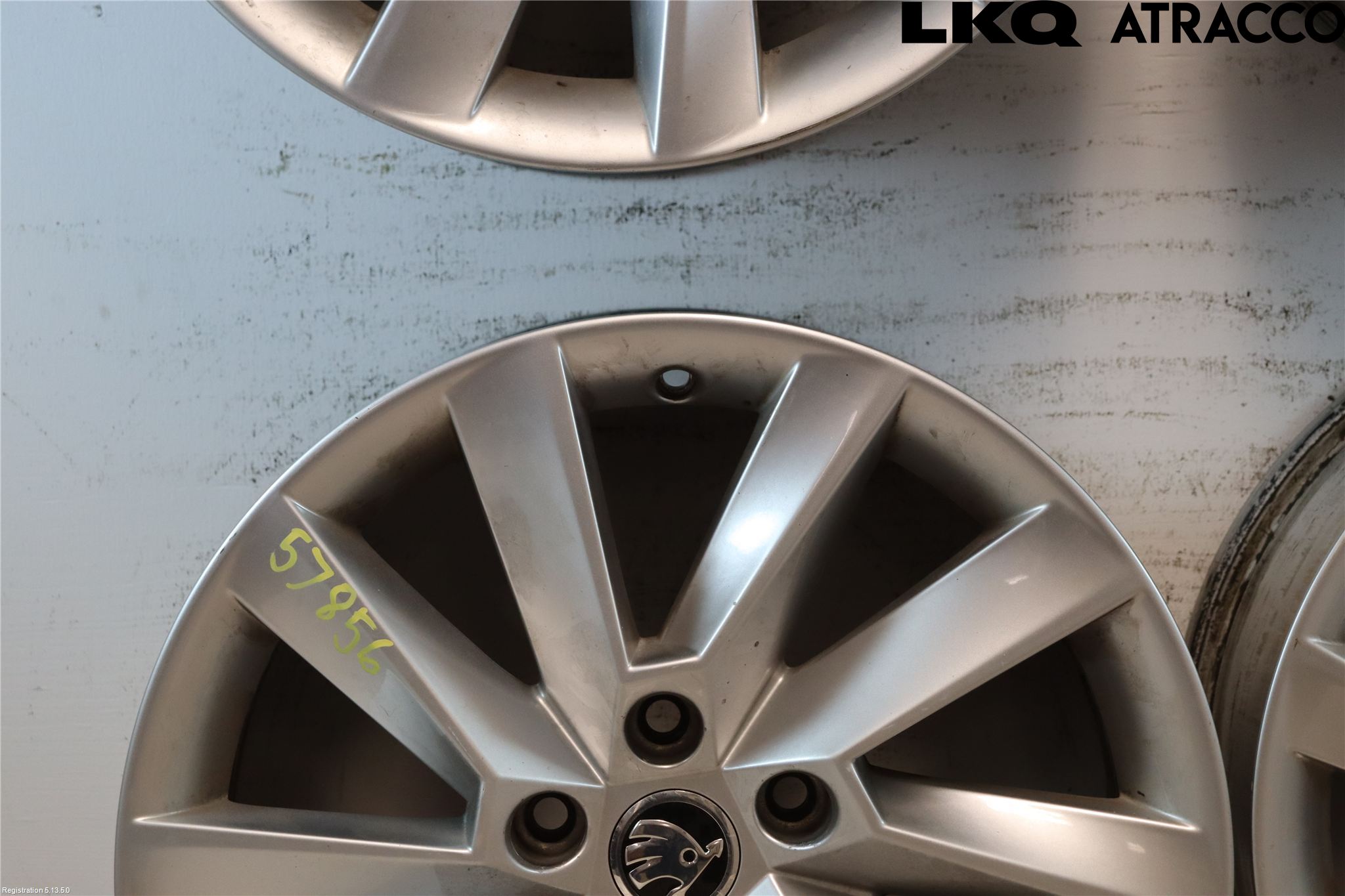 Skoda SUPERB 09-15 Fälgsats Aluminium