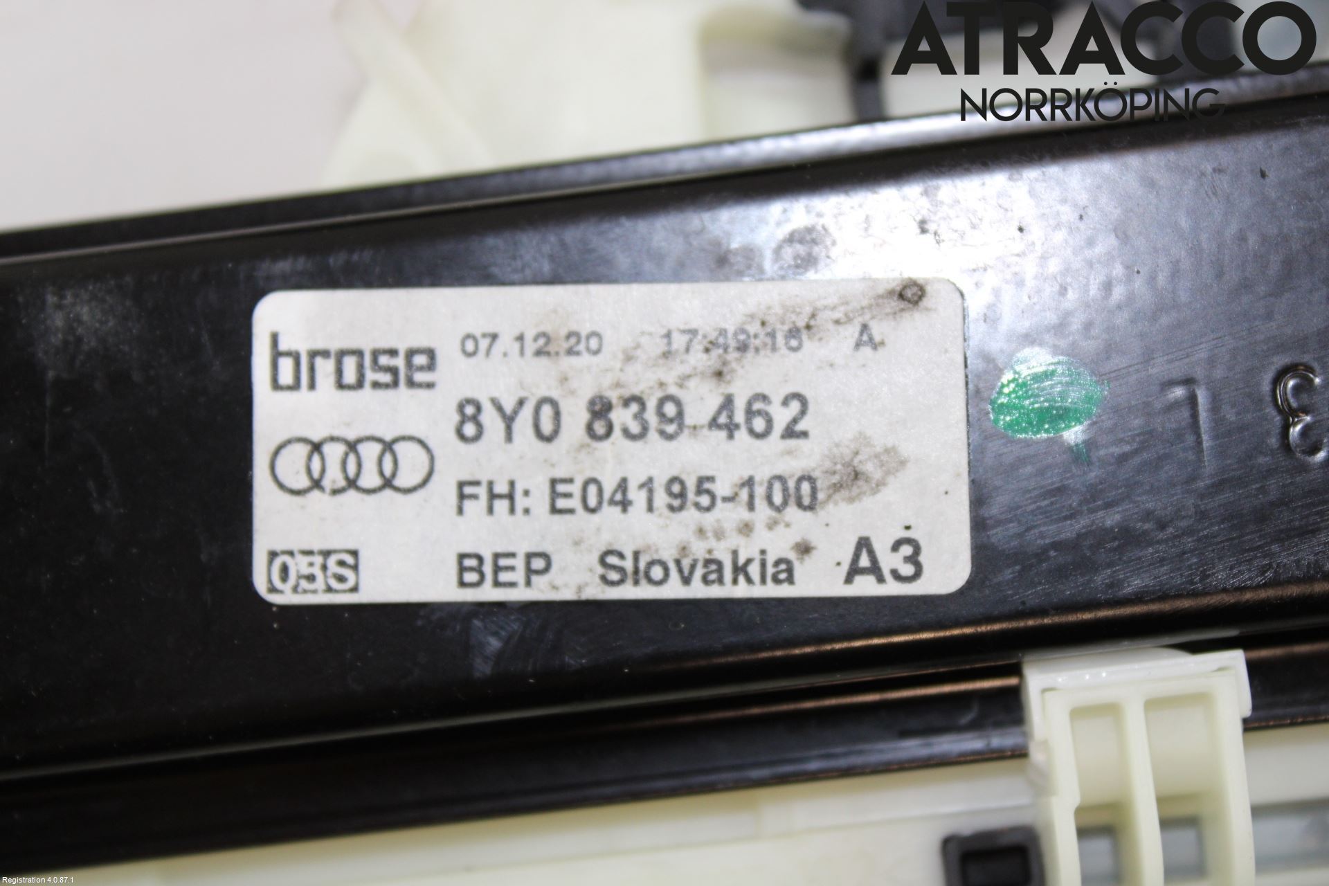 Audi A3/S3 8Y 21- Fönsterhiss El Kompl