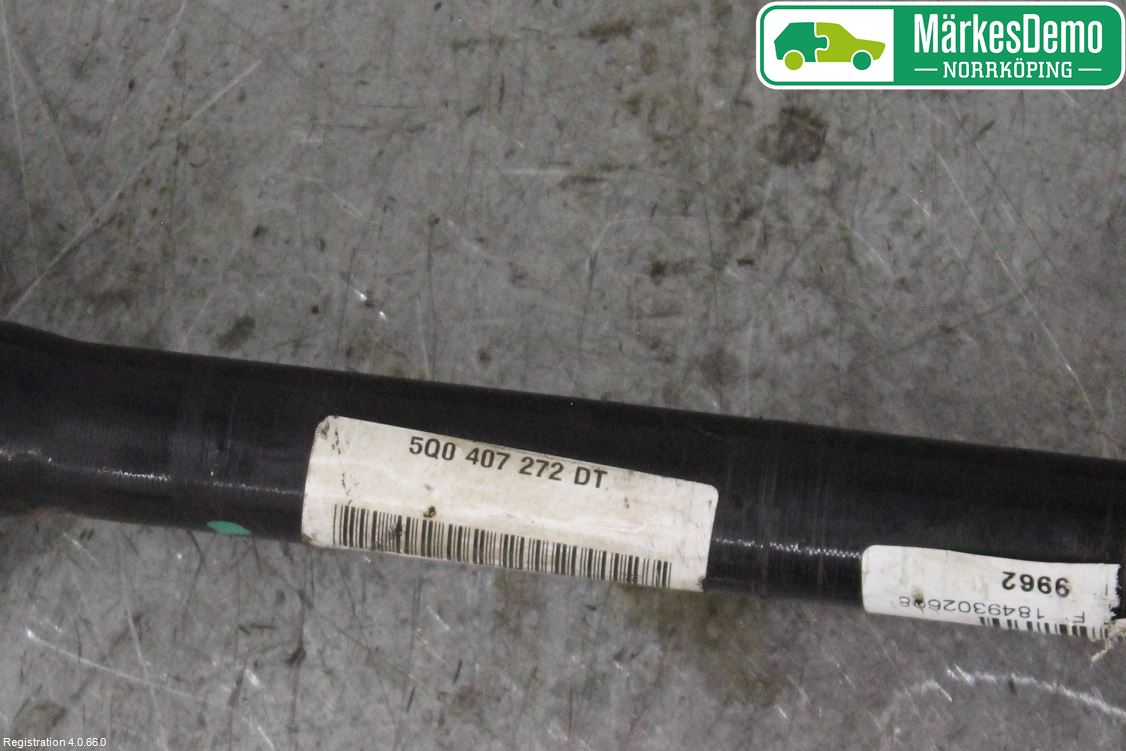Volkswagen VW GOLF / E-GOLF VII 13-20 Drivaxel Fram Höger