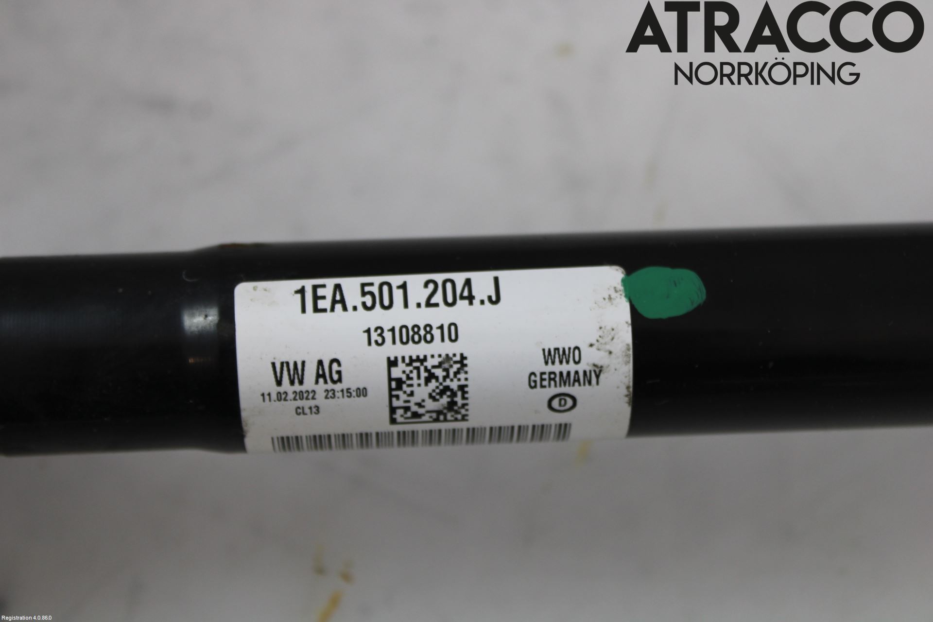 Volkswagen VW ID.4 21- Drivaxel Bak Höger