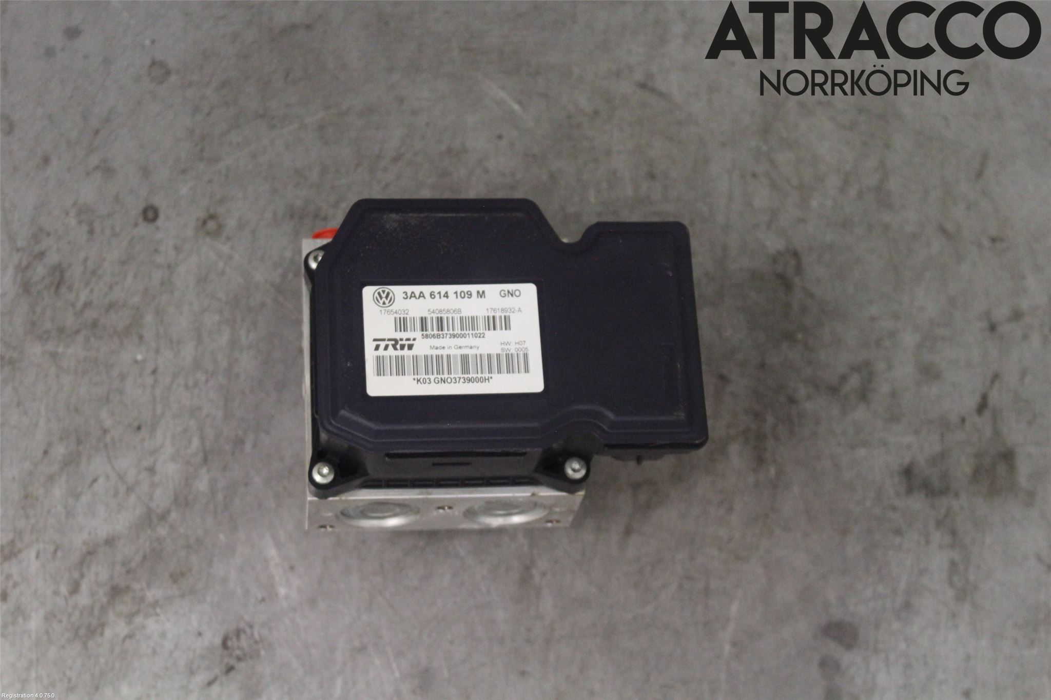 Volkswagen VW PASSAT 11-14 Abs Hydraulaggregat