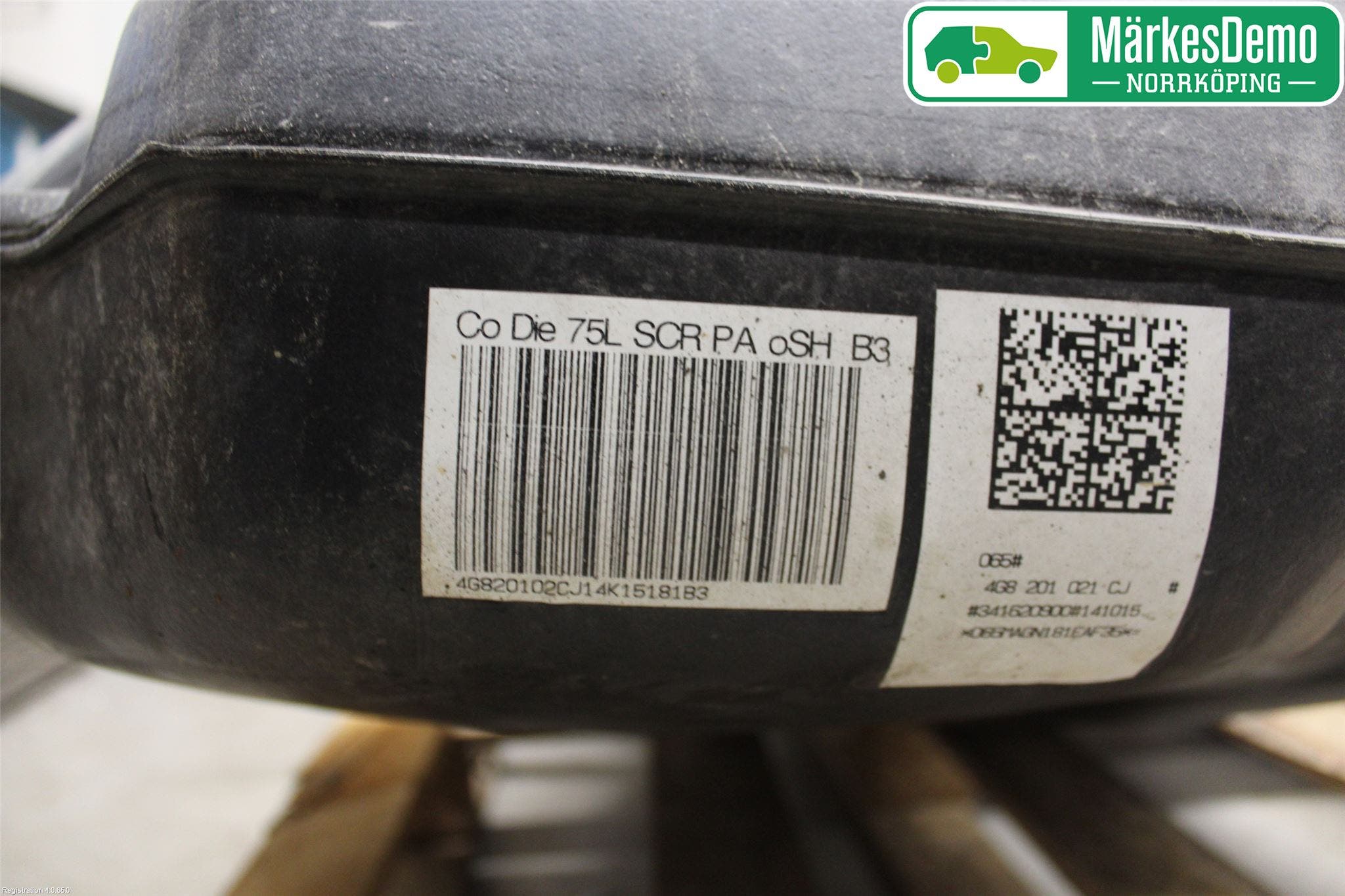 Audi A7/S7 4G 11-17 Bränsletank Diesel