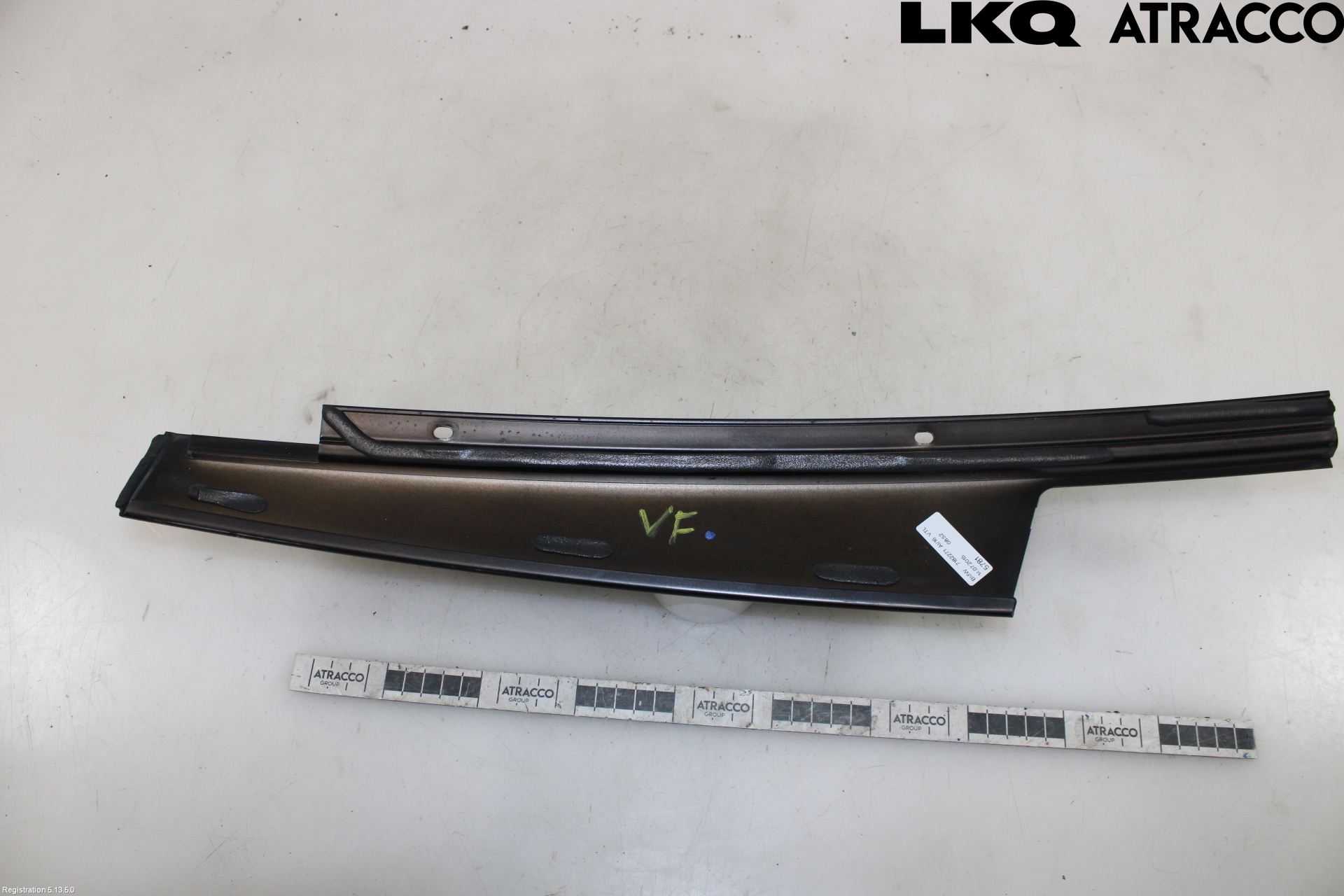 BMW 5 F10/F11/F18 09-17 Dörr Dekorlist Fram Vä
