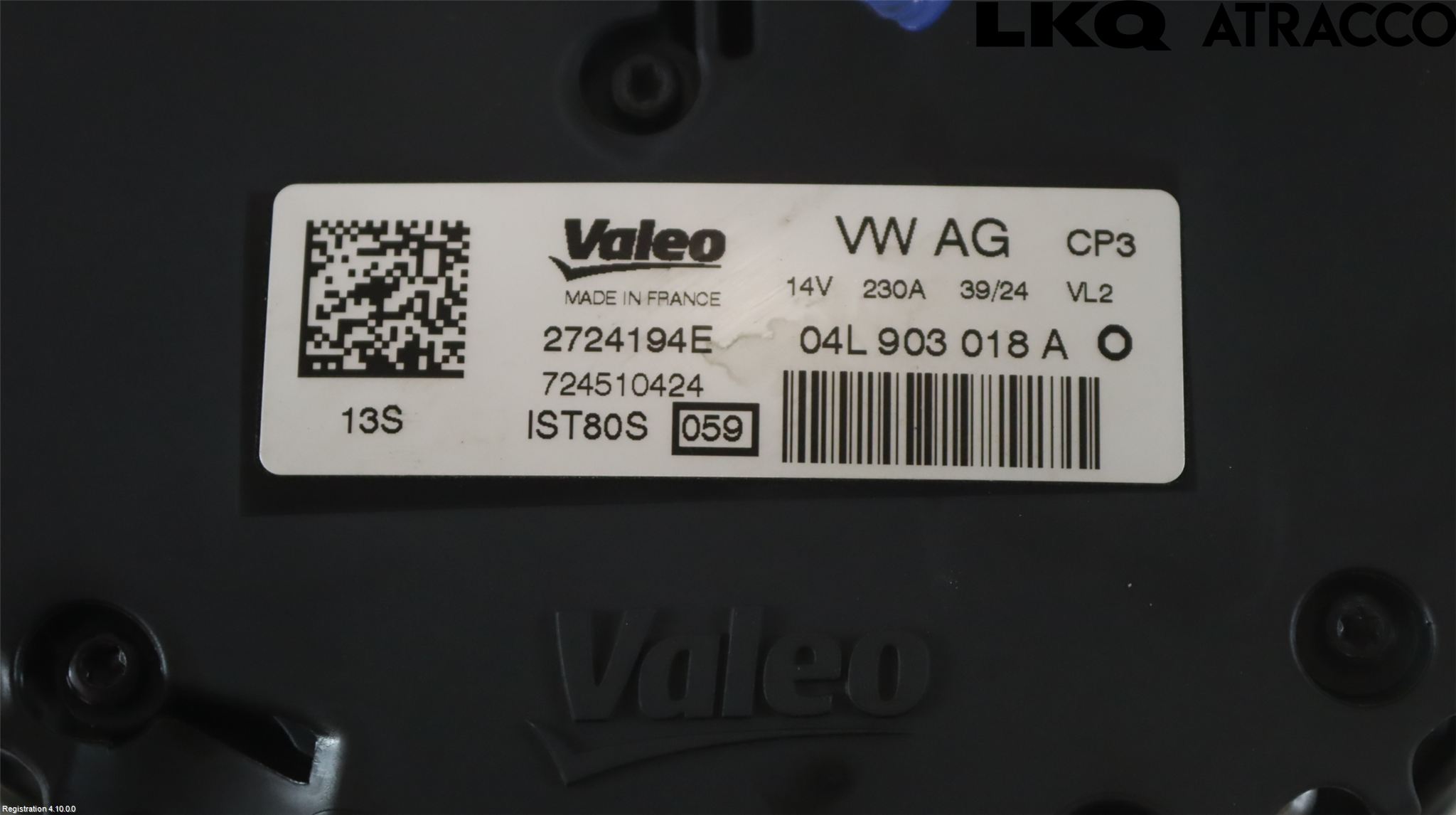 Audi A6 F2/C8 19- Generator