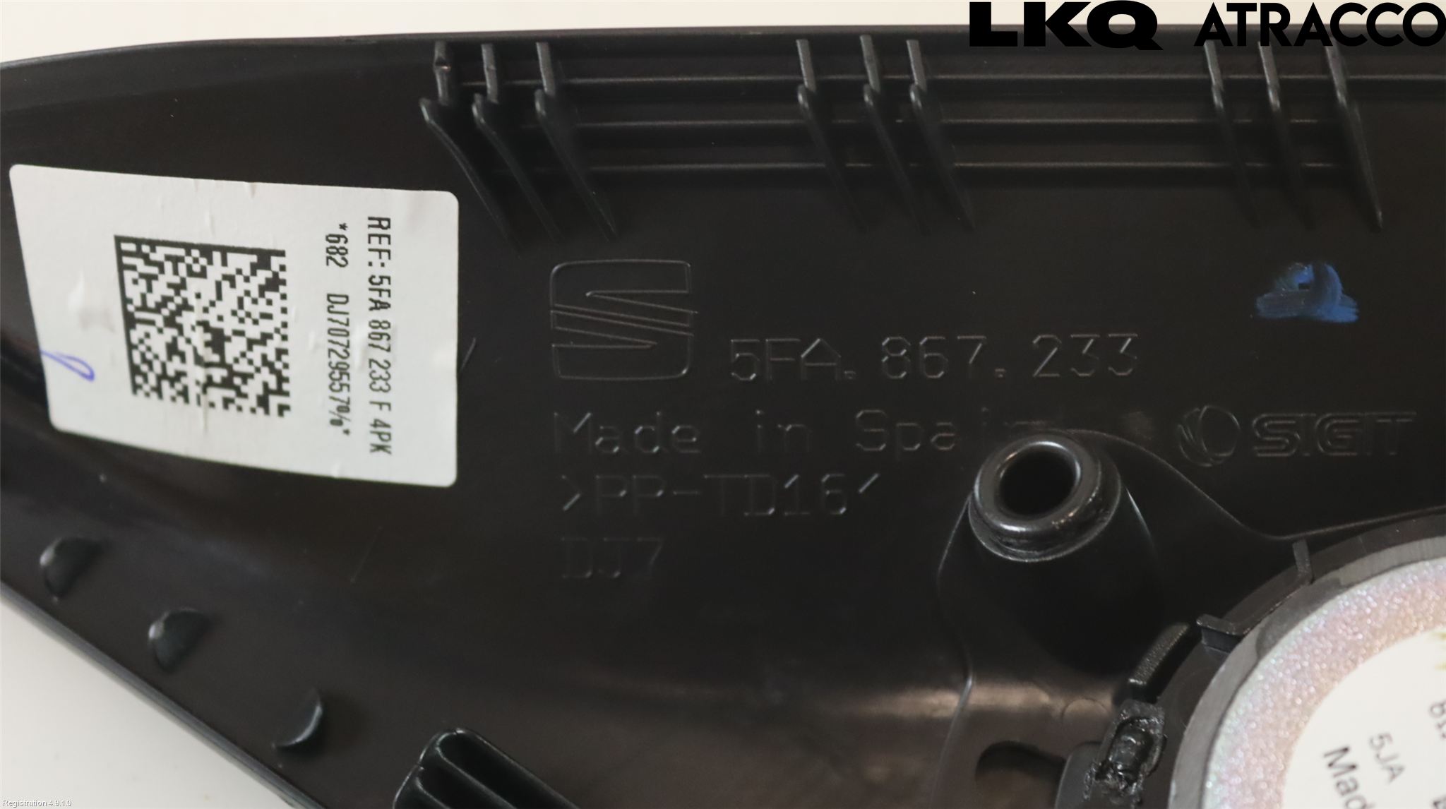 Seat LEON 20- Inr Plastd A-B-C Stolpe