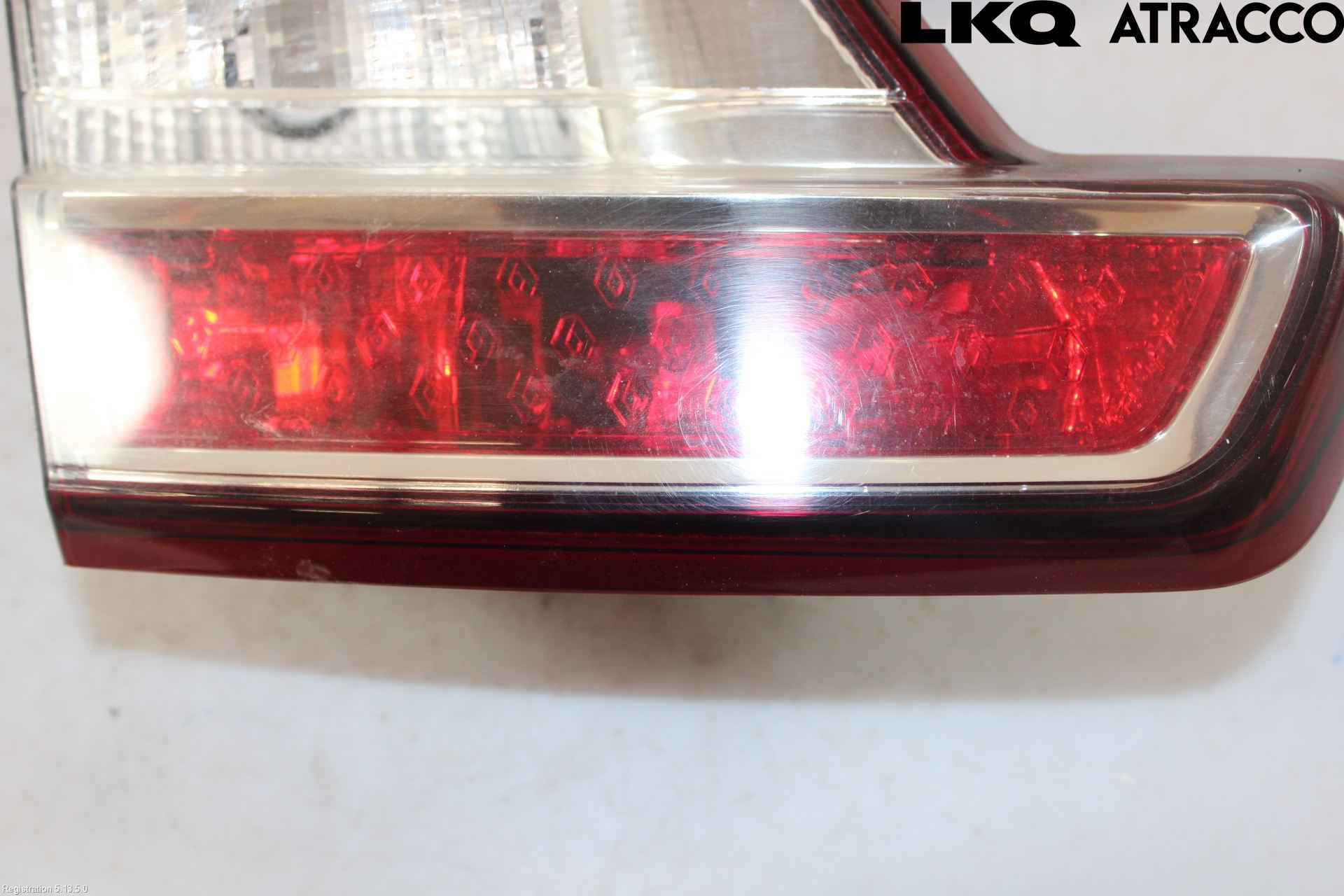 Renault MEGANE III 09-15 Bakljus Lucka Vä