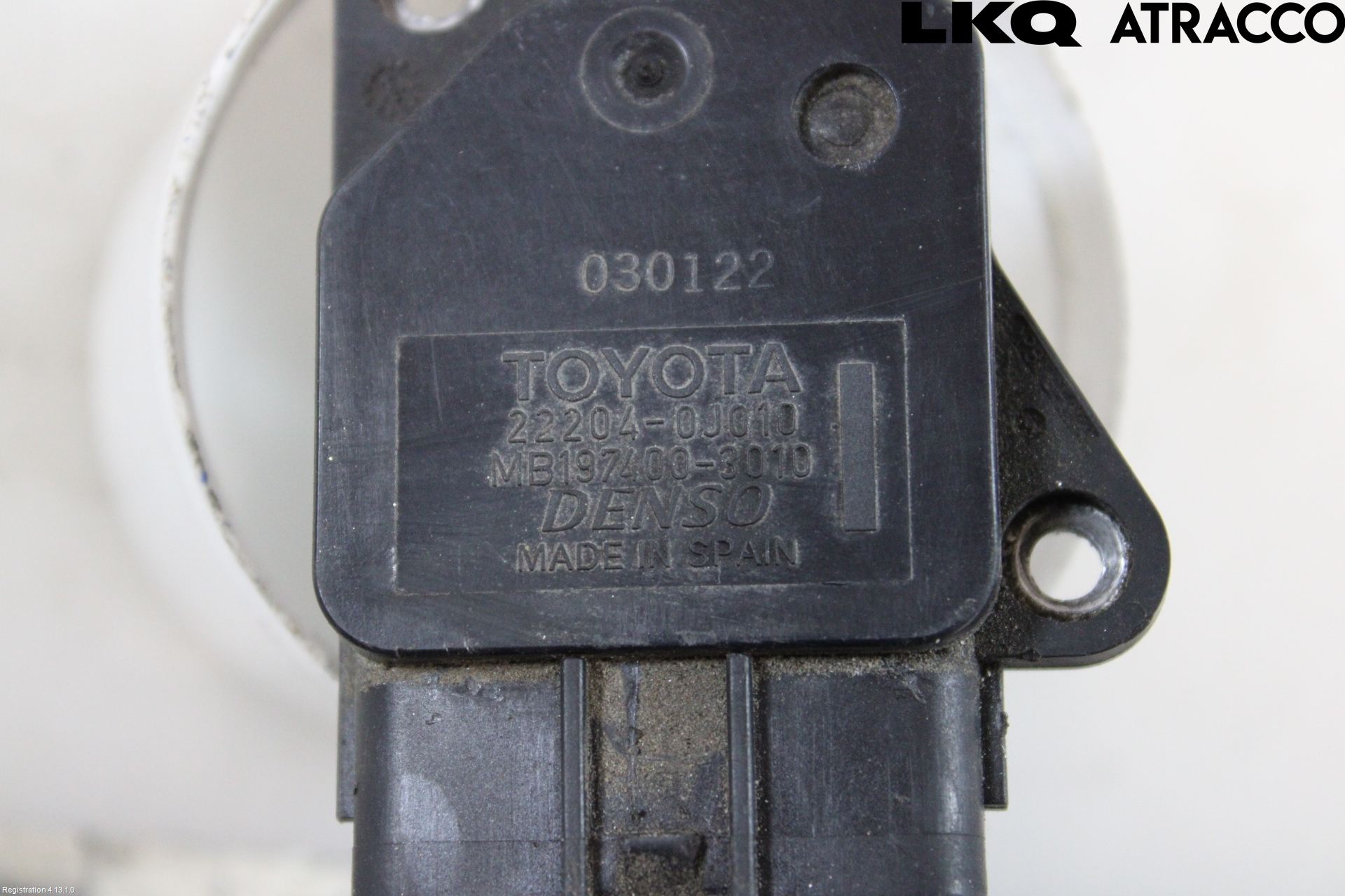 Toyota COROLLA 02-07 Injluftmassamätare