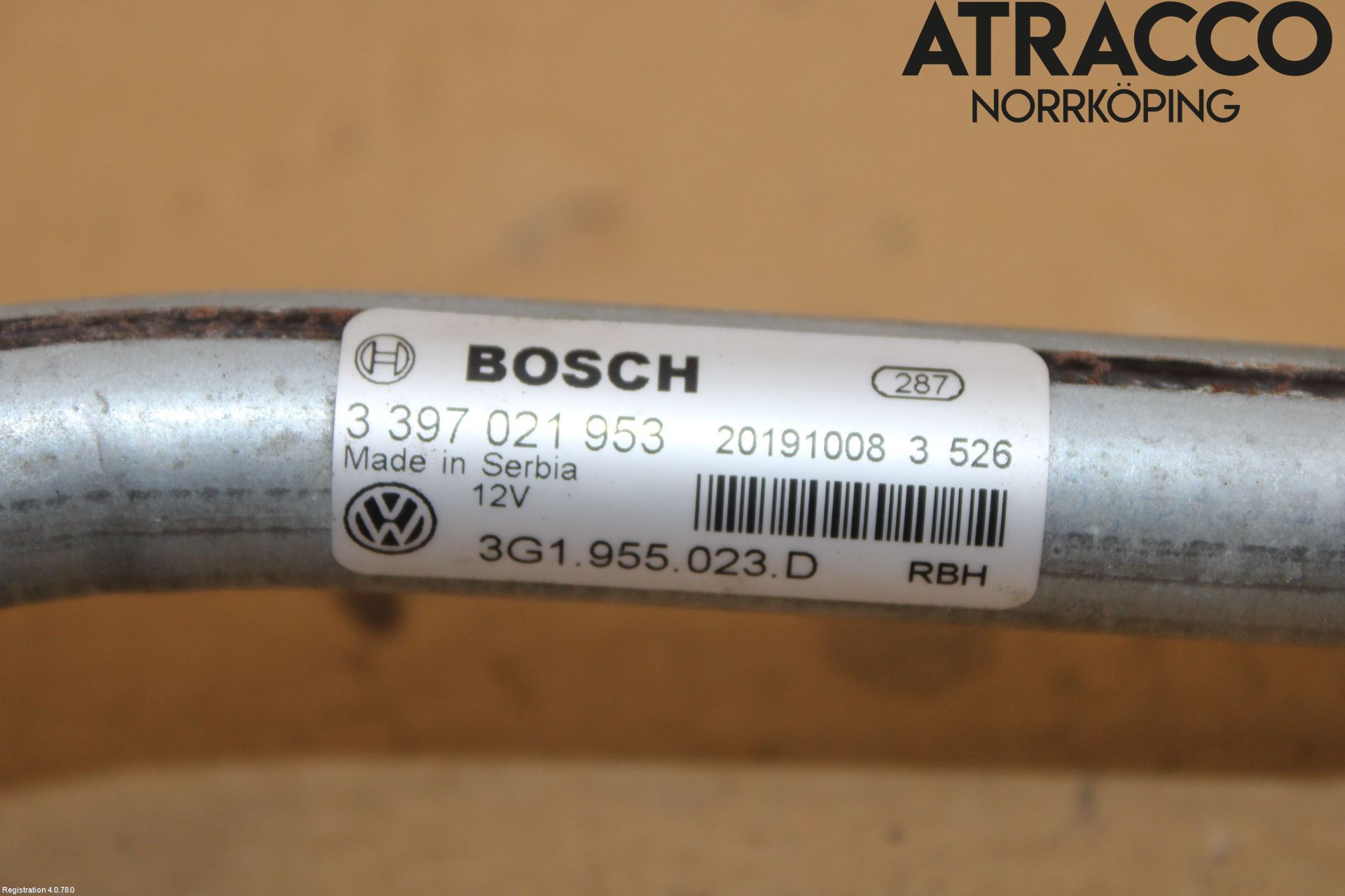 Volkswagen VW PASSAT 20-24 Torkarmekanism Vindruta