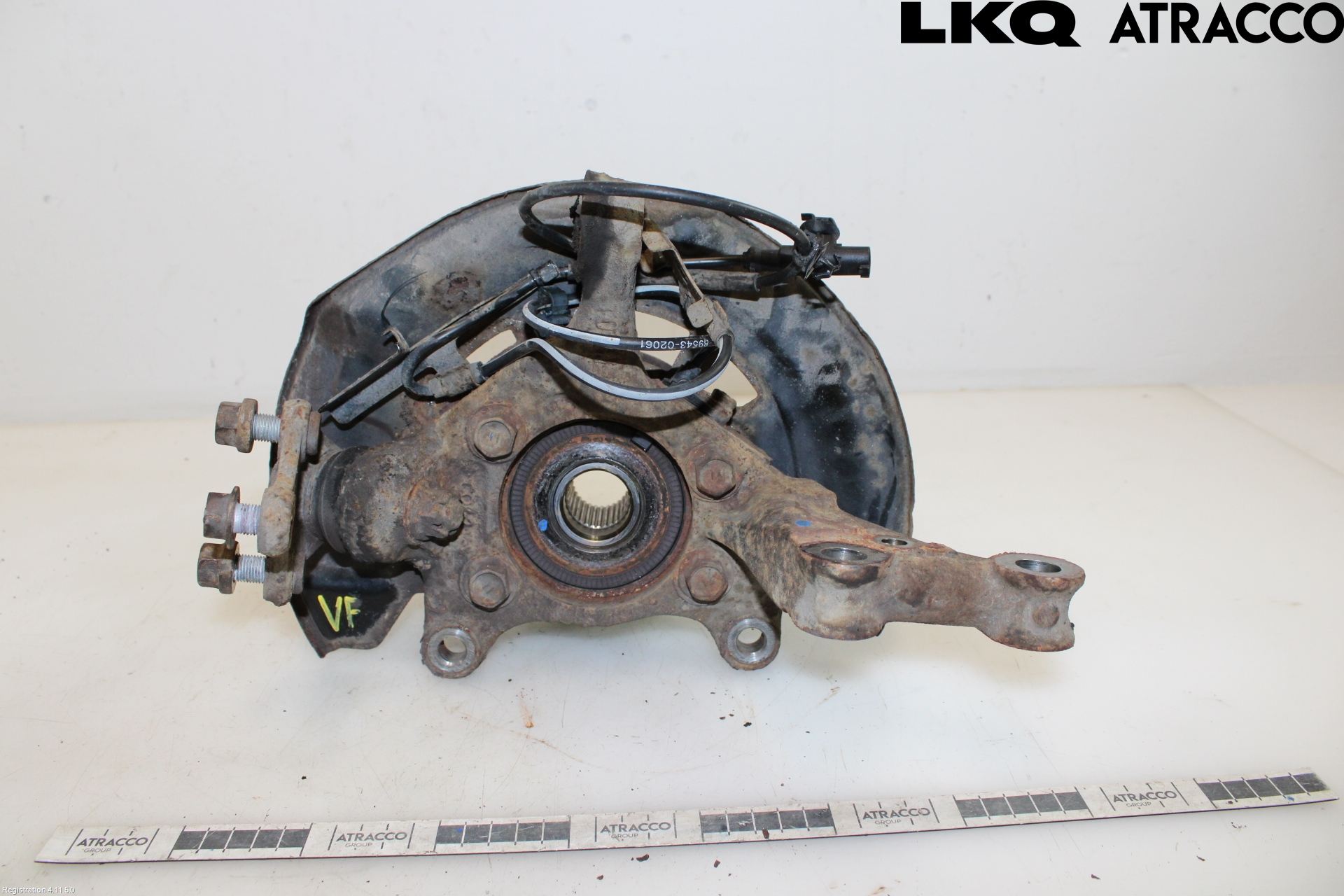 Toyota VERSO 09-18 Styrspindel Lagerhus Vä