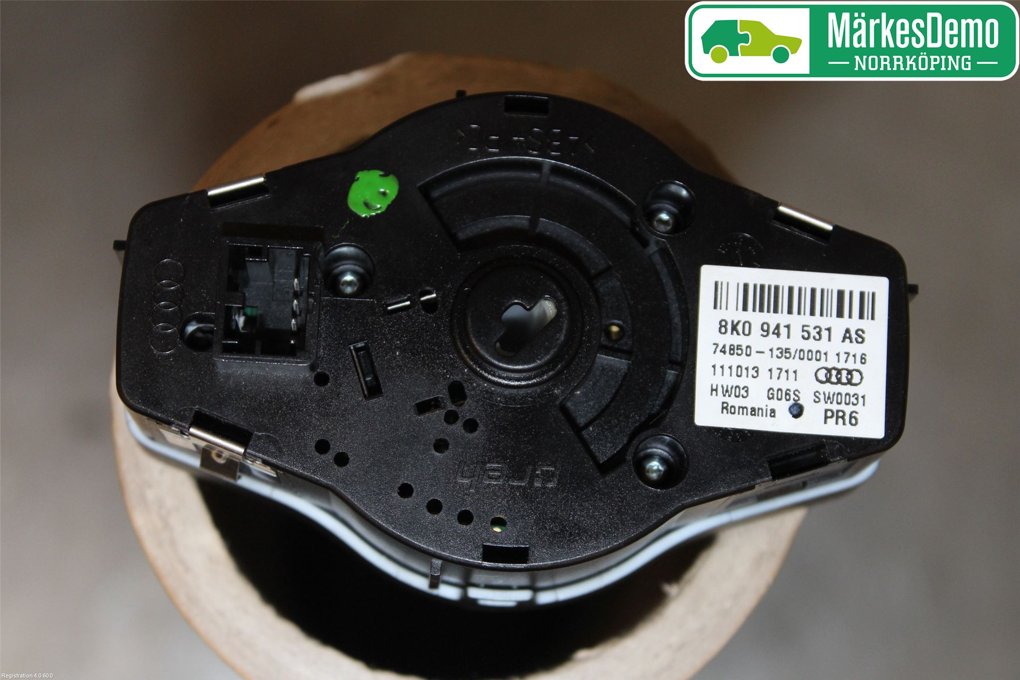 Audi A4 12-15 Strömställare Ljus