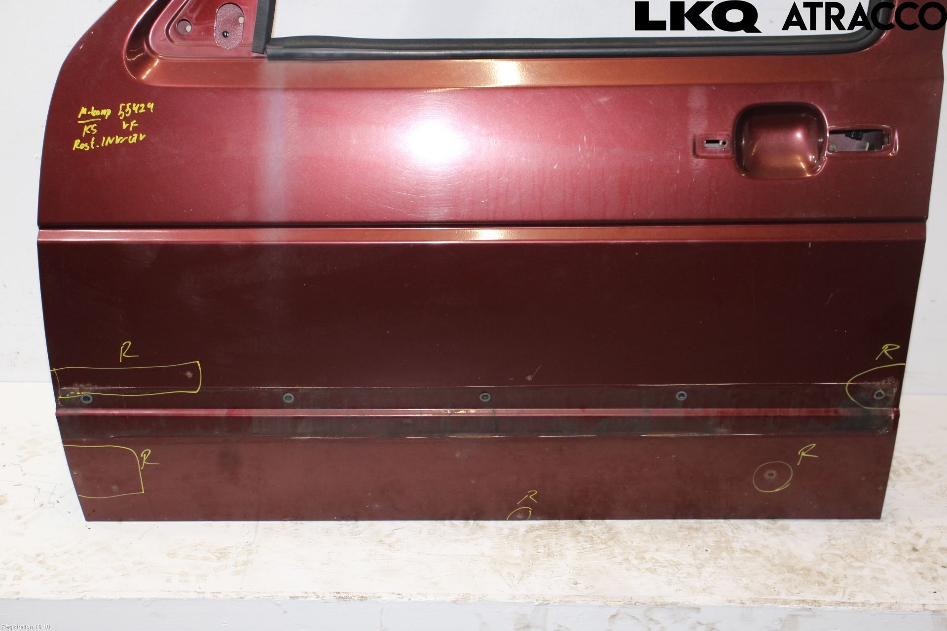 Volkswagen VW GOLF II 84-91 Dörr Fram Vänster