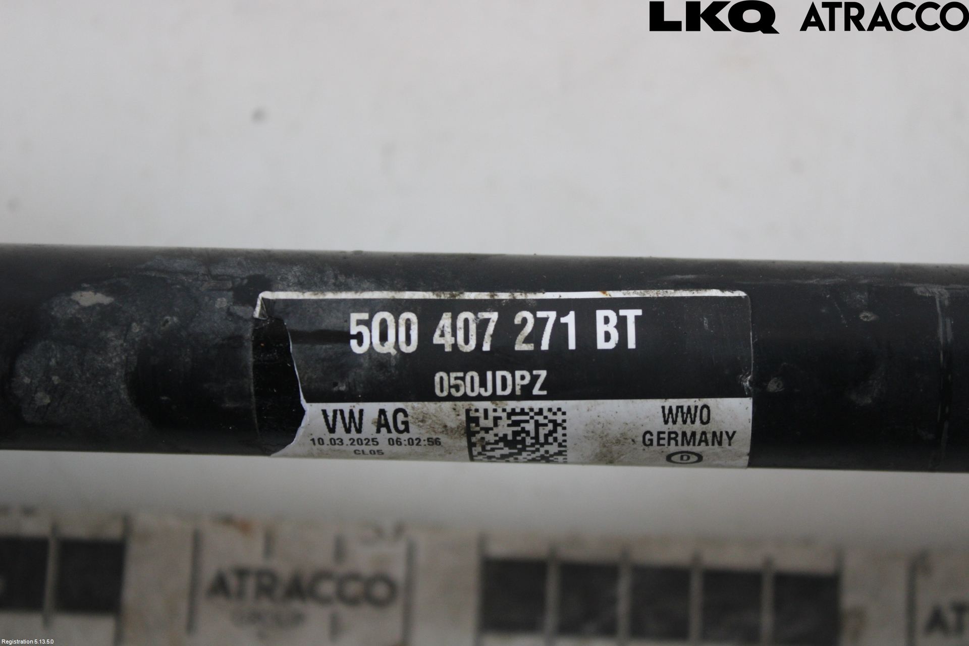 Audi A3/S3 8Y 21- Drivaxel Fram Vänster