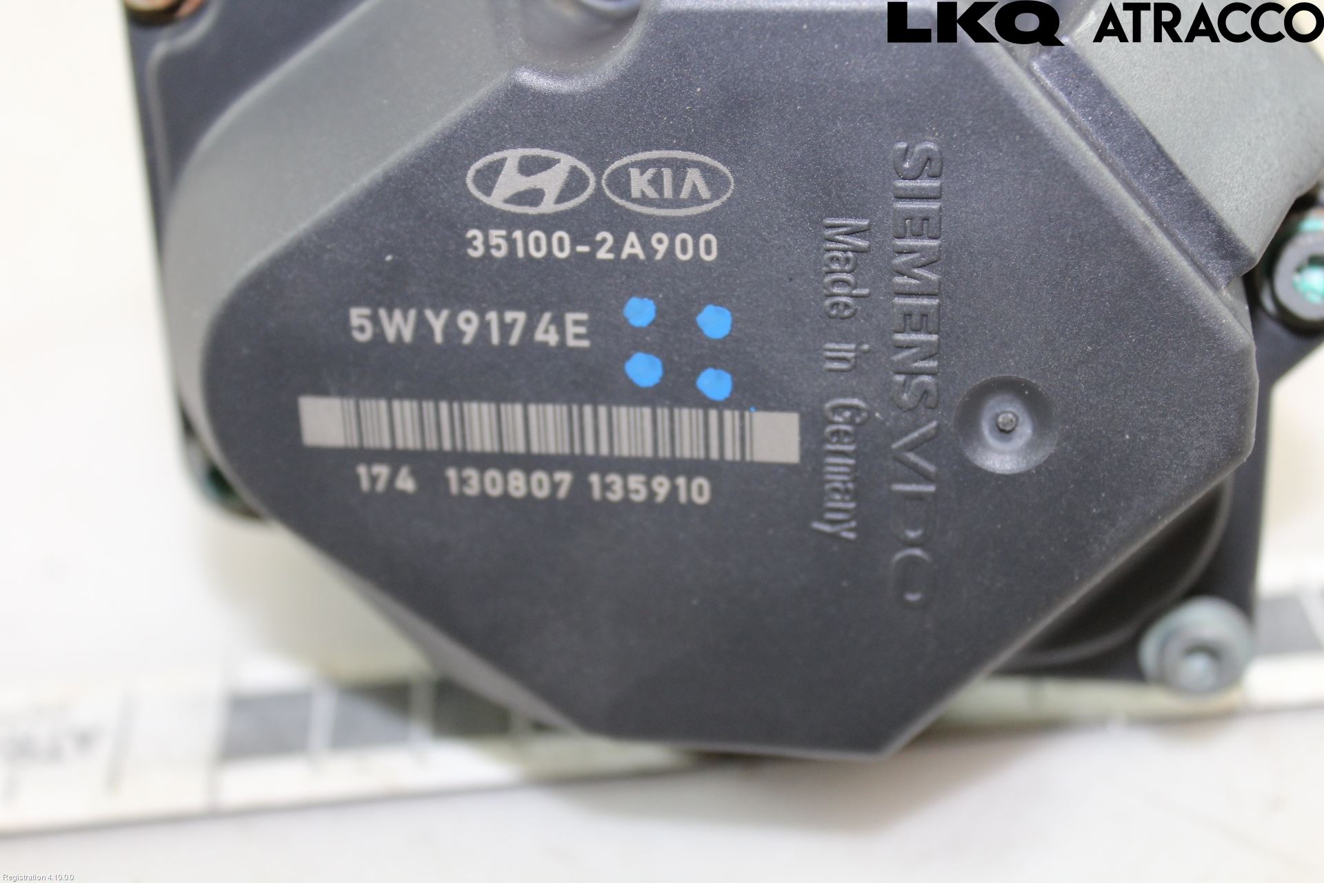 Kia CEED 12-18 Injspjällhus