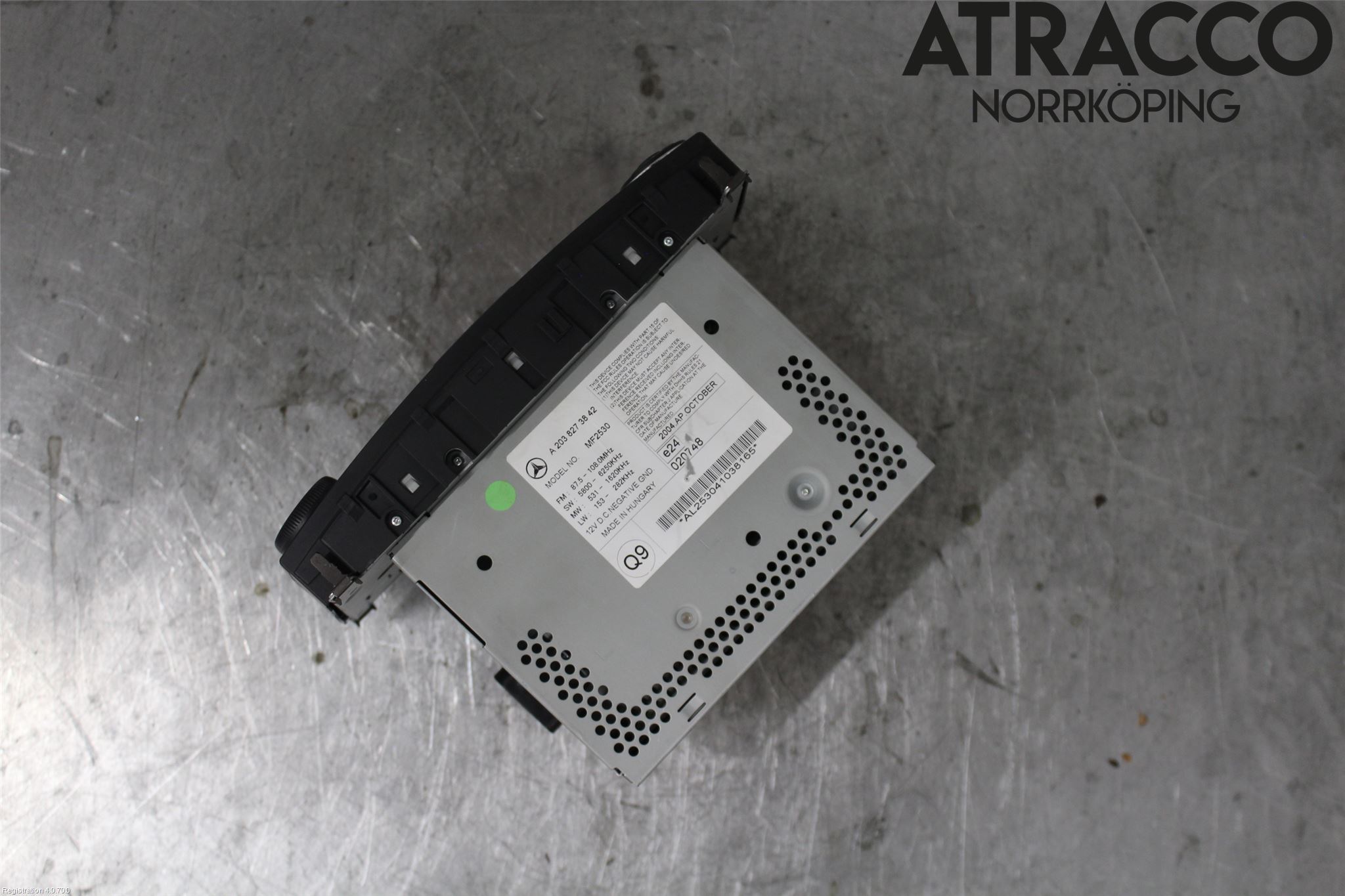 Mercedes-Benz MB C (203) 00-07 Cd Radio - Multimediapanel