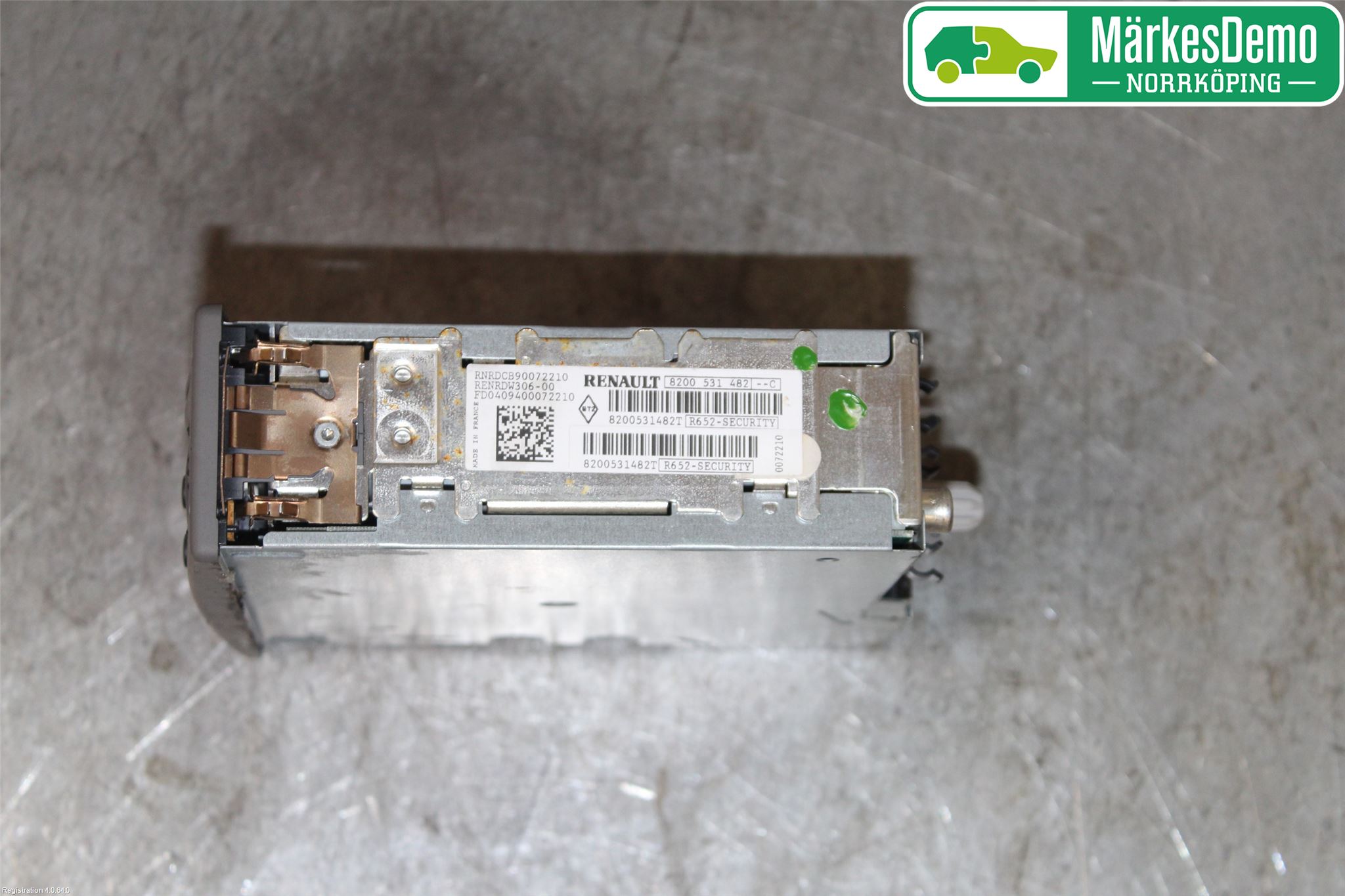 Renault KANGOO II 08-14 Cd Radio - Multimediapanel