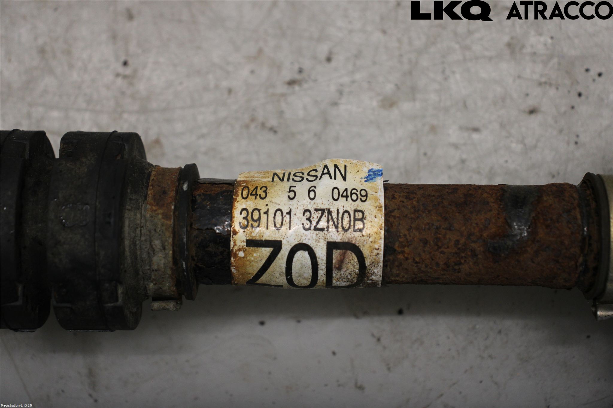 Nissan PULSAR Drivaxel Fram Vänster