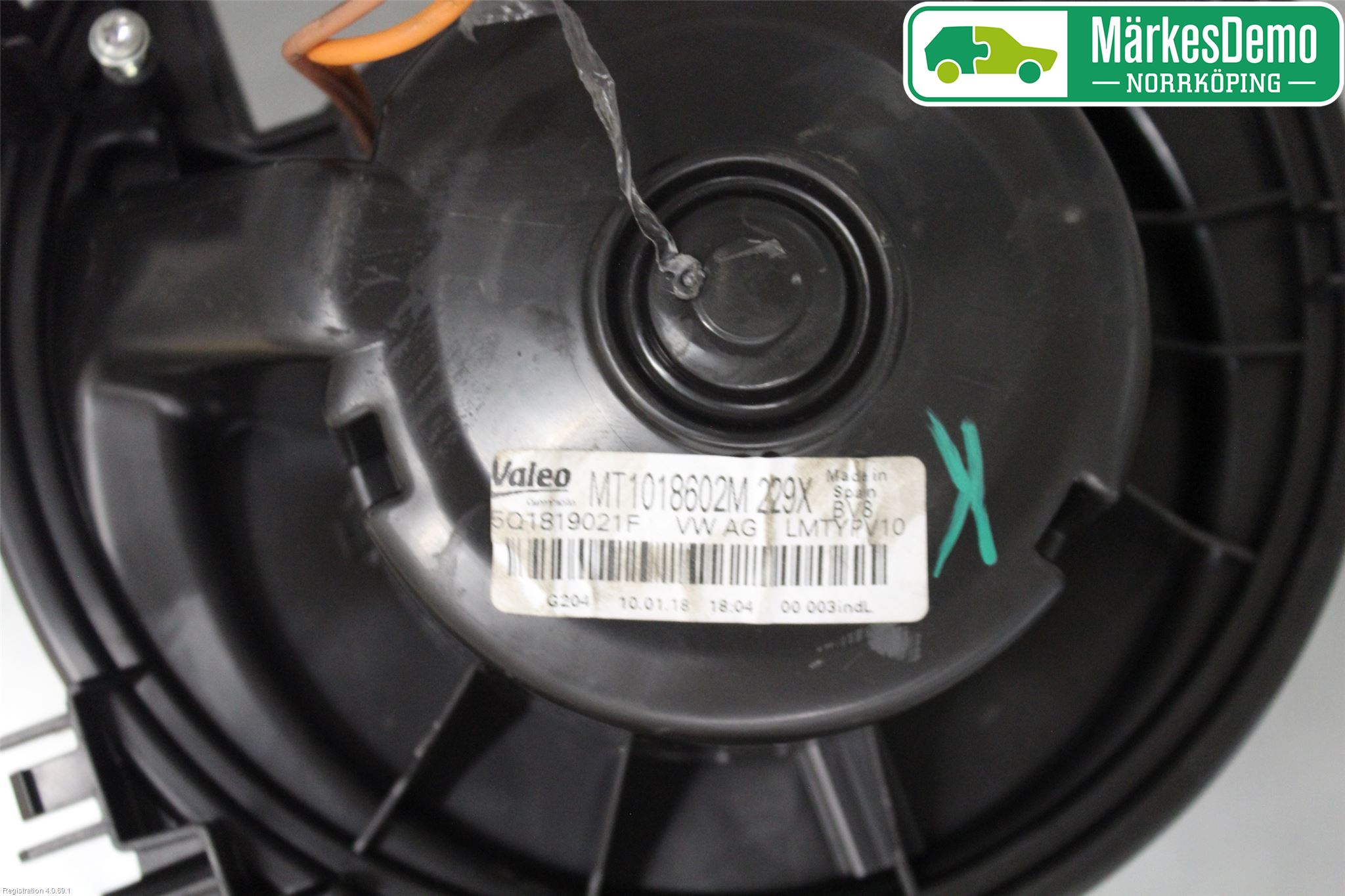 Volkswagen VW T-ROC 18- Värmefläkt