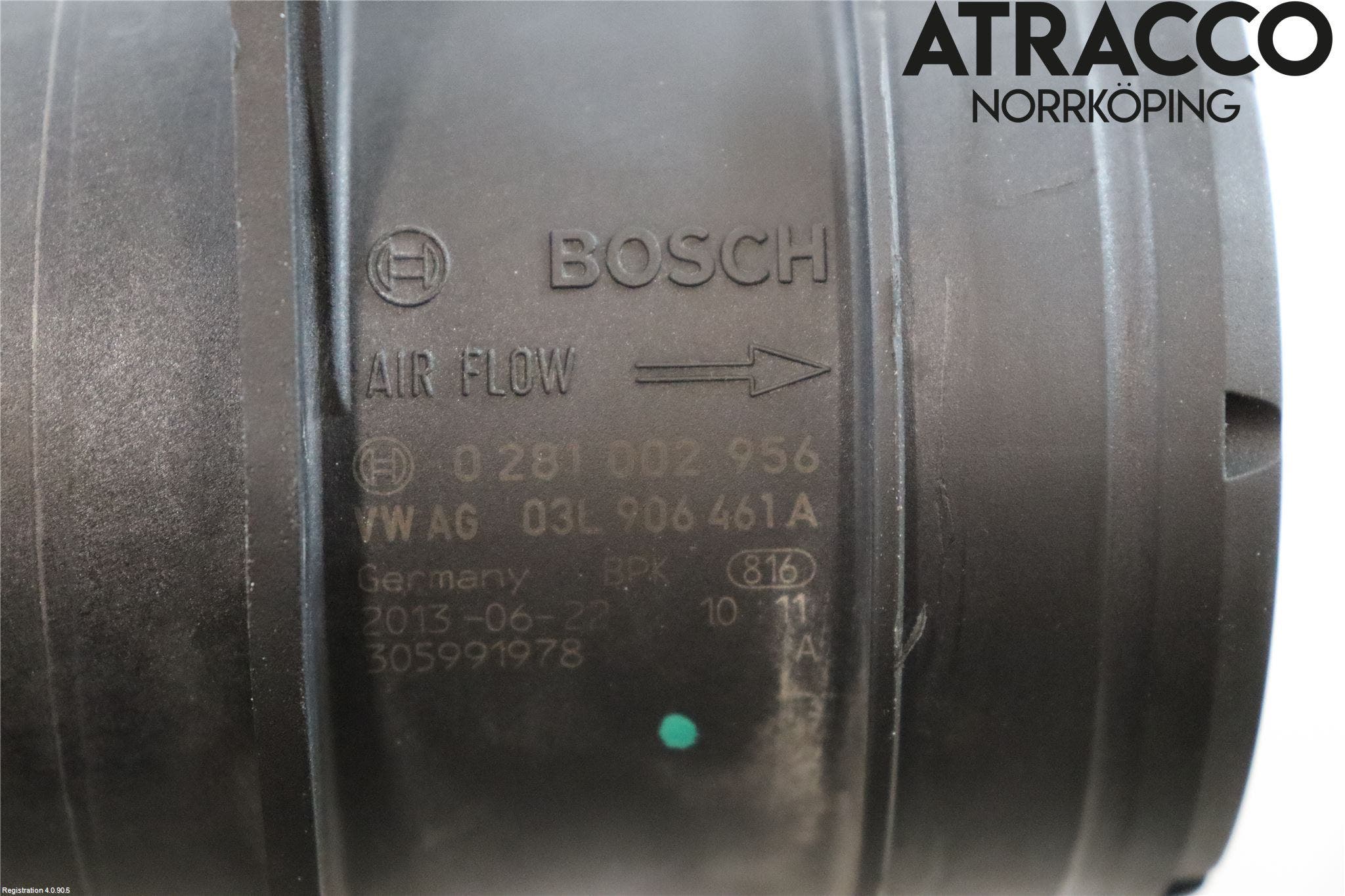 Audi A4 12-15 Injluftmassamätare