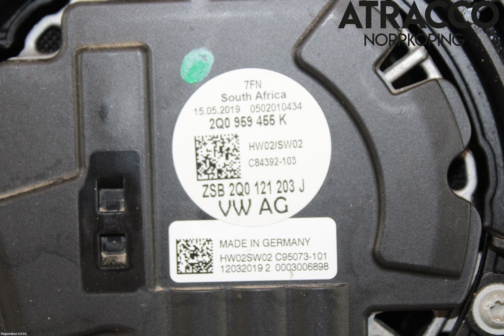 Volkswagen VW POLO VI 18->> Kylfläkt El