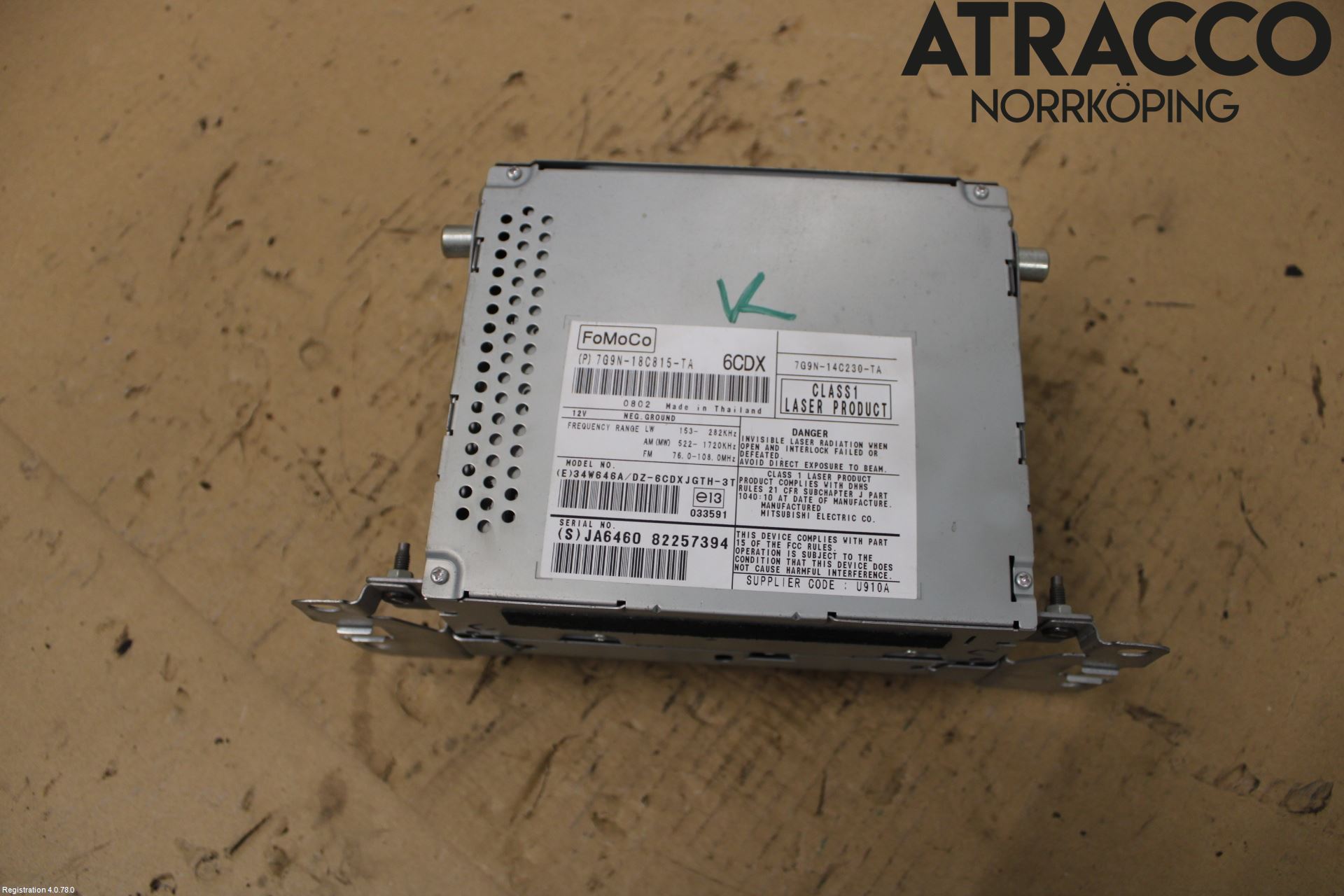 Jaguar XF 08-15 Cd Radio - Multimediapanel