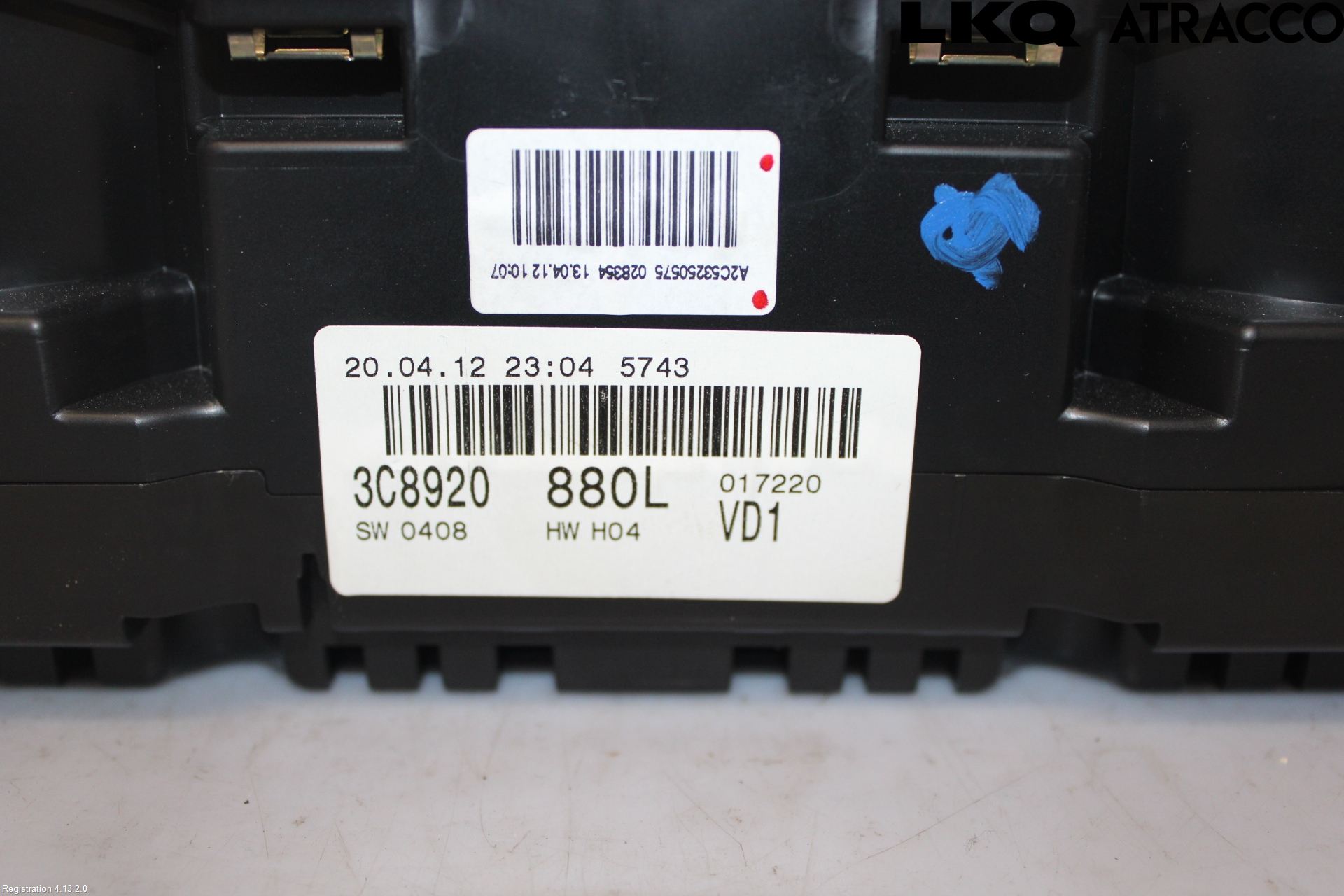 Volkswagen VW PASSAT CC 08-16 Instrument Komb