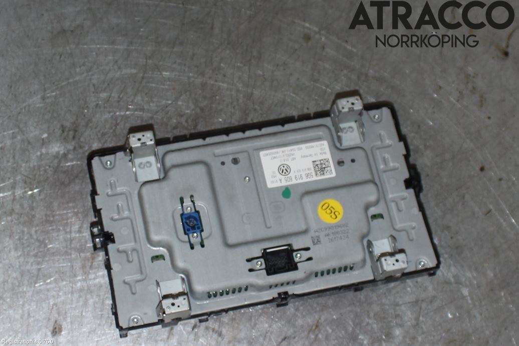 Volkswagen VW GOLF / E-GOLF VII 13-20 Multifunktionsdisplay