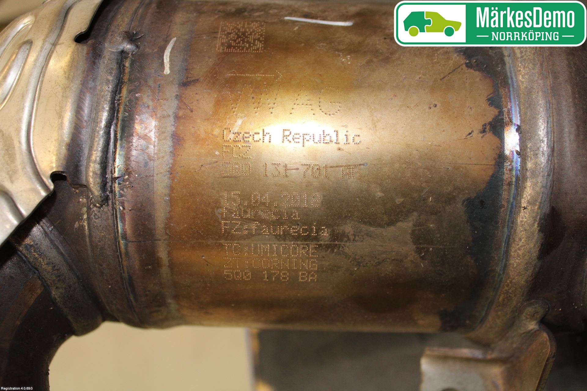 Seat ARONA Katalysator