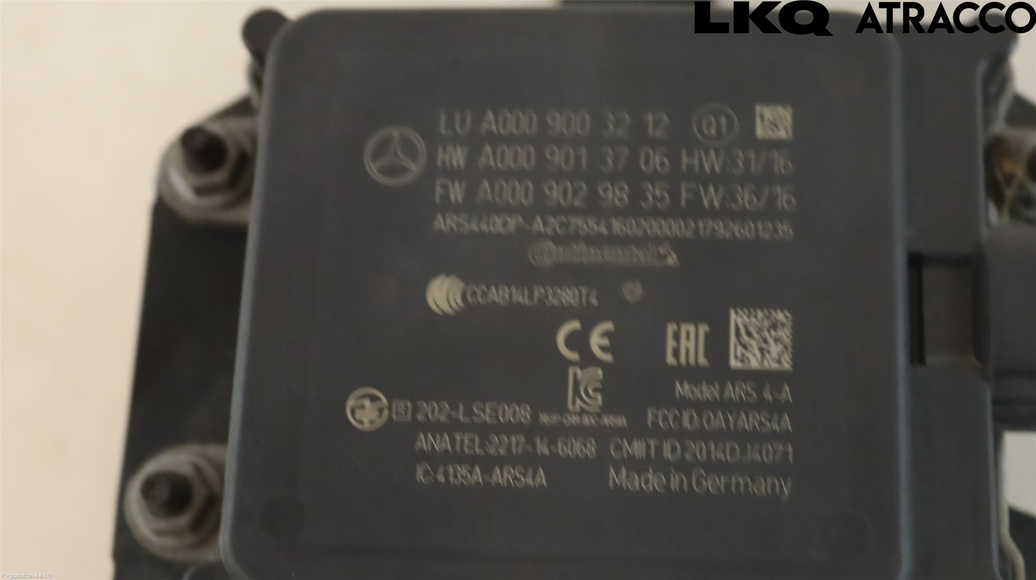 Mercedes-Benz MB S-KLASS (W222) 13-20 Sensor Adaptiv Farthållare