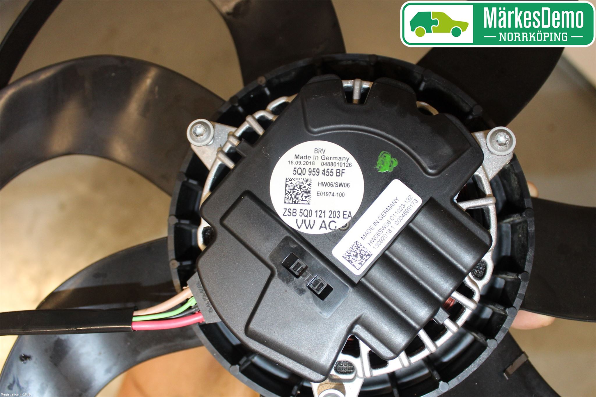 Skoda KAROQ 18- Kylfläkt El